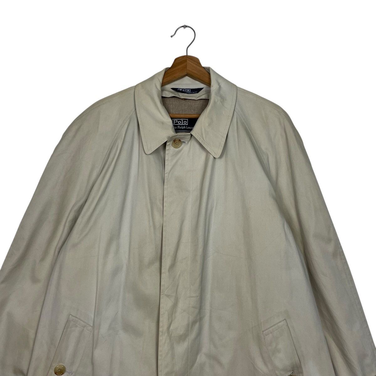 Polo Ralph Lauren Vintage Polo Ralph Lauren Trenchcoat Size US L / EU 52-54 / 3 - 3 Thumbnail