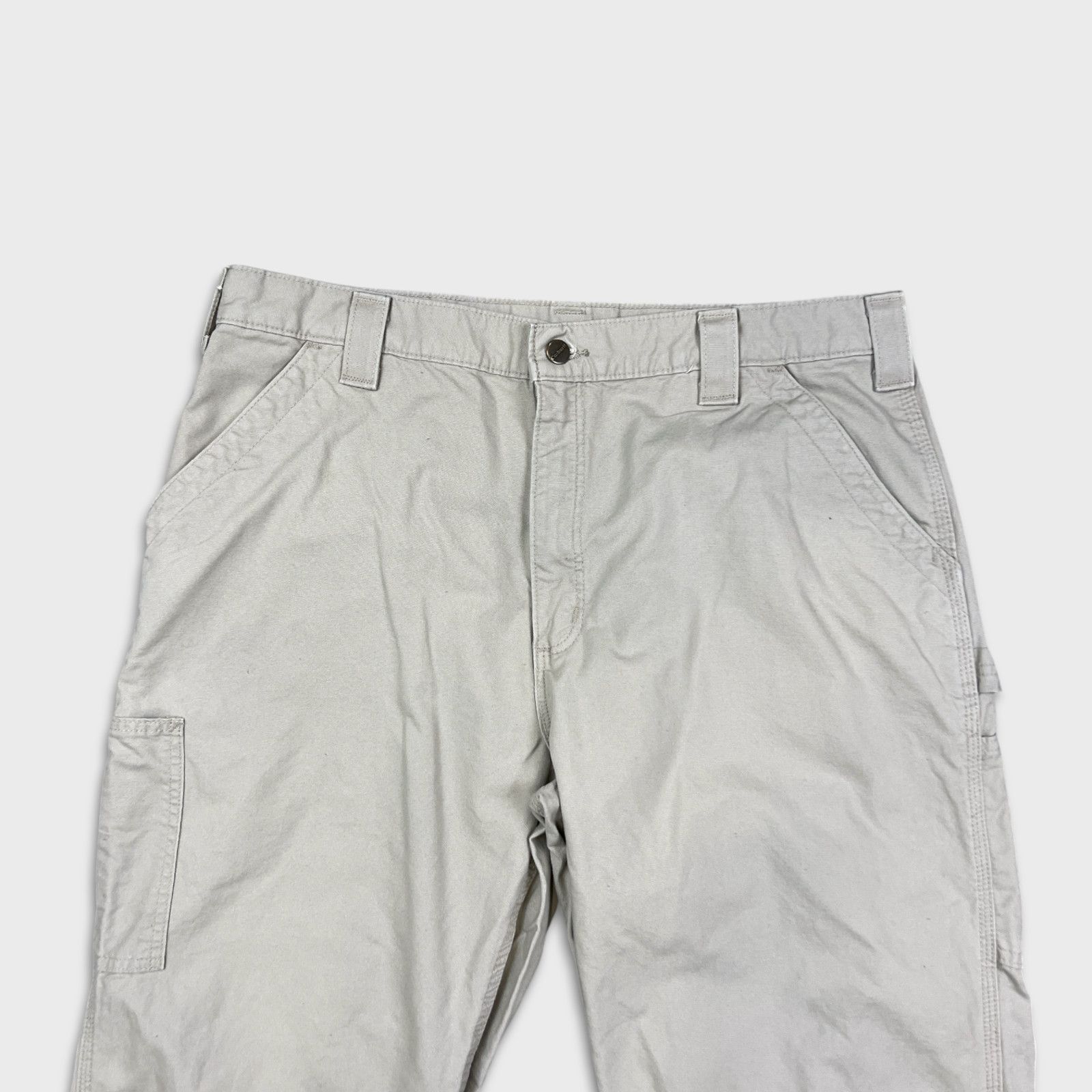 Carhartt × Vintage Carhartt Pants 38x32 Original Dungaree Work Carpenter Baggy Size US 38 / EU 54 - 2 Thumbnail