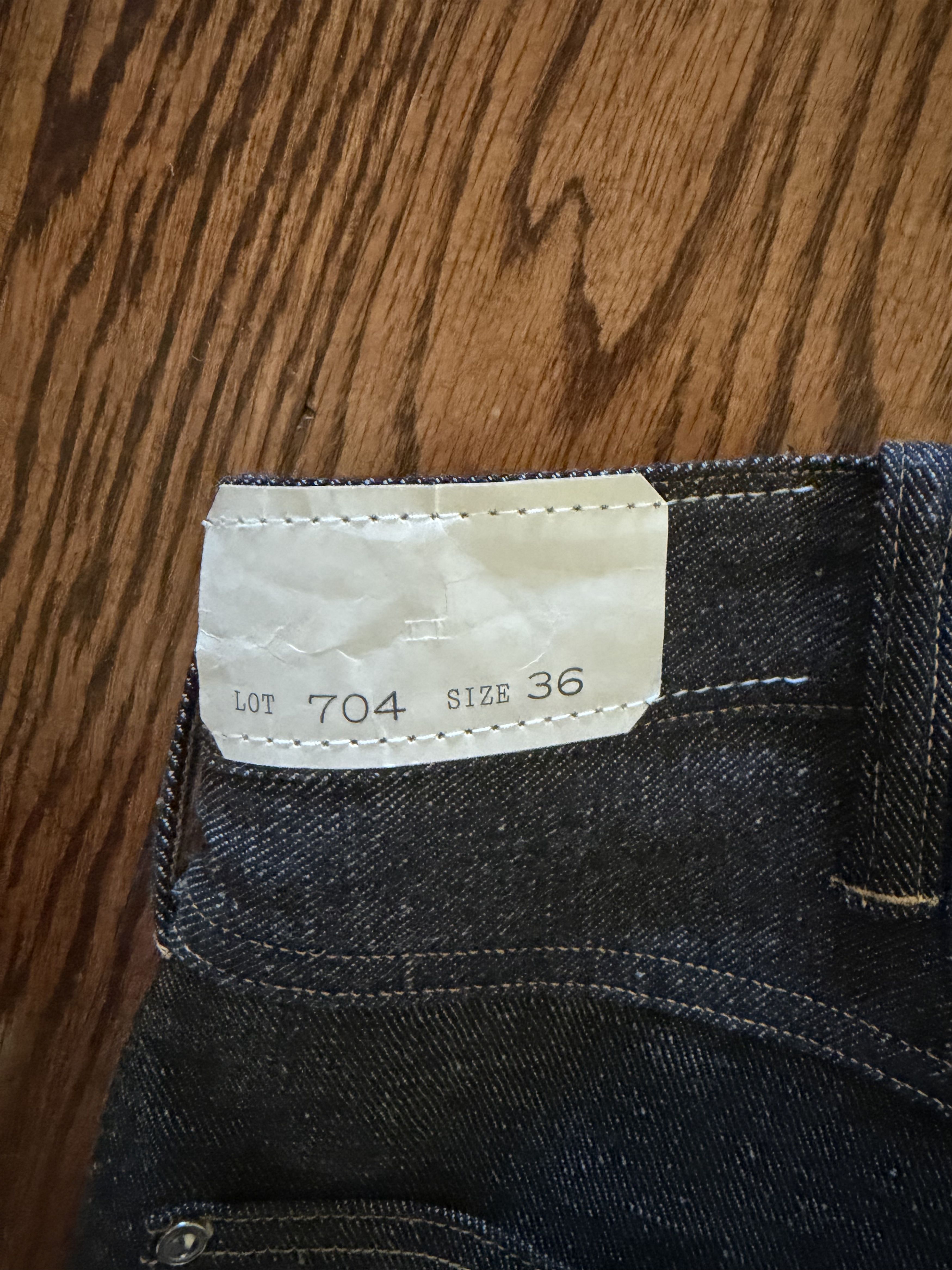 Taiga Takahashi Taiga Takahashi LOT.704 DENIM TROUSERS C.1920'S Size US 36 / EU 52 - 15 Thumbnail