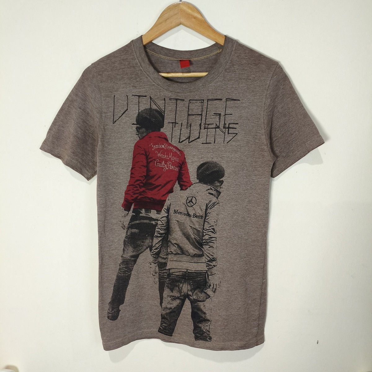 Mercedes-Benz Vintage Twins Mercedes Benz Tee Size US S / EU 44-46 / 1 - 1 Thumbnail
