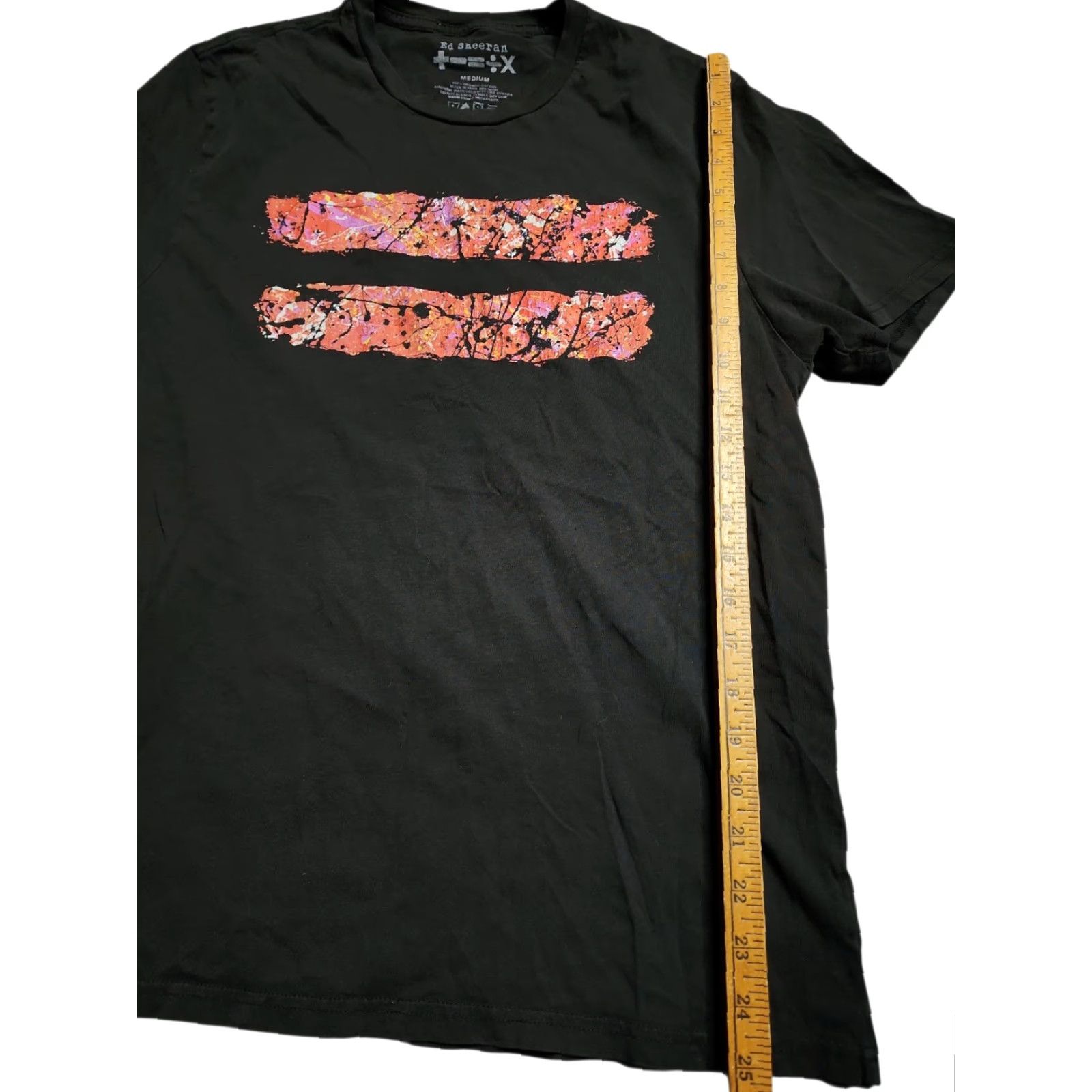 Doublet VINTAGE Tour Mens T-Shirt Band 90s Ed Sheeran Equals Concert Double-Sided Black M Mens Size US M / EU 48-50 / 2 - 4 Thumbnail