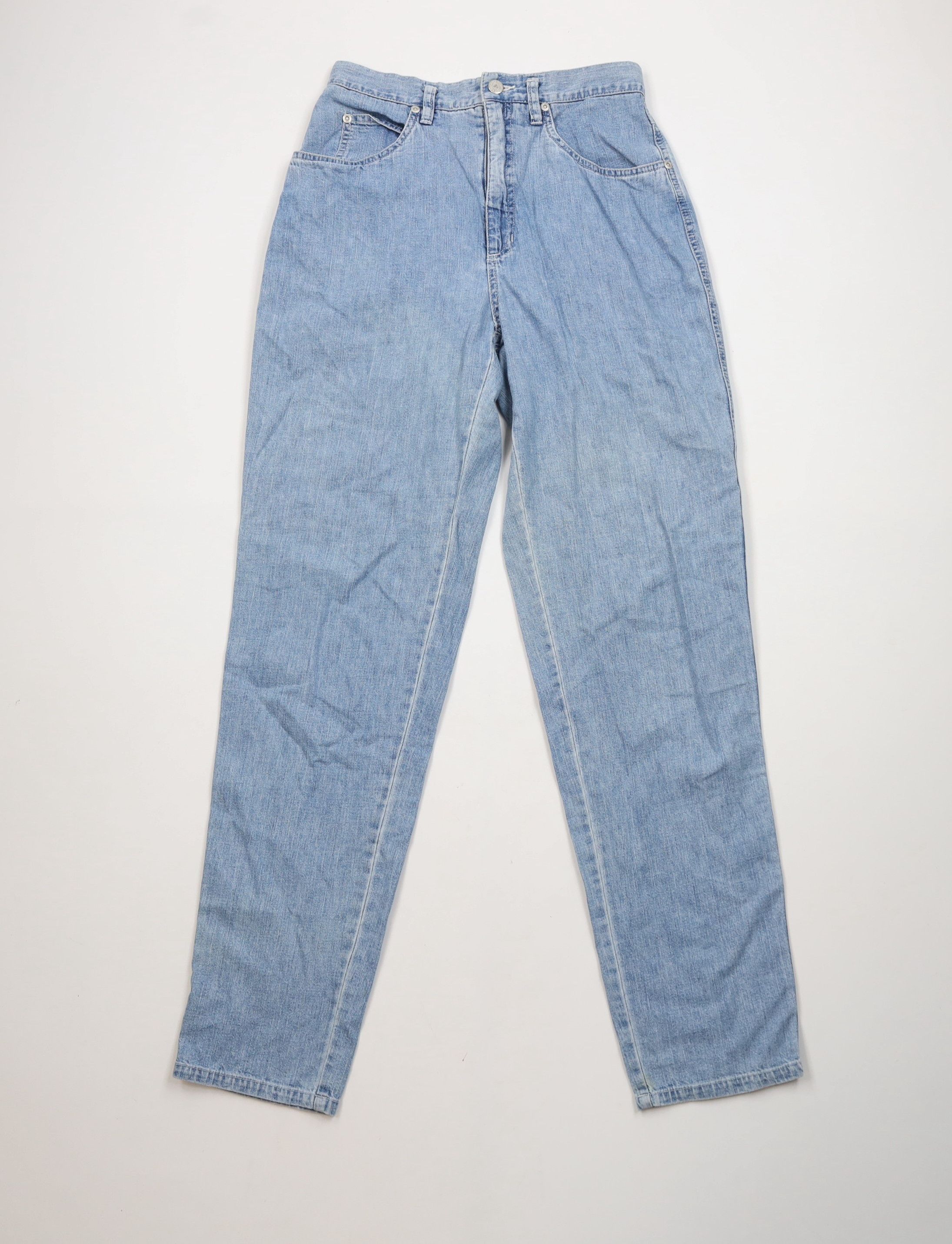 Vintage Vintage 90s Streetwear High Waisted Denim Mom Jeans Blue Size 30" / US 8 / IT 44 - 1 Thumbnail