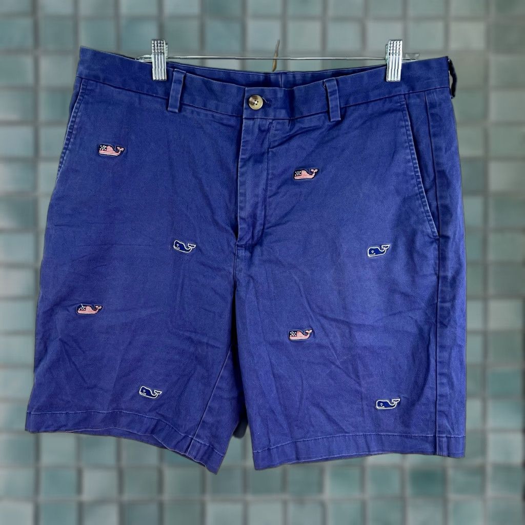 Vineyard Vines Vineyard Vines Breaker Shorts Mens Blue 38X9 Size 36 Size US 36 / EU 52 - 1 Thumbnail