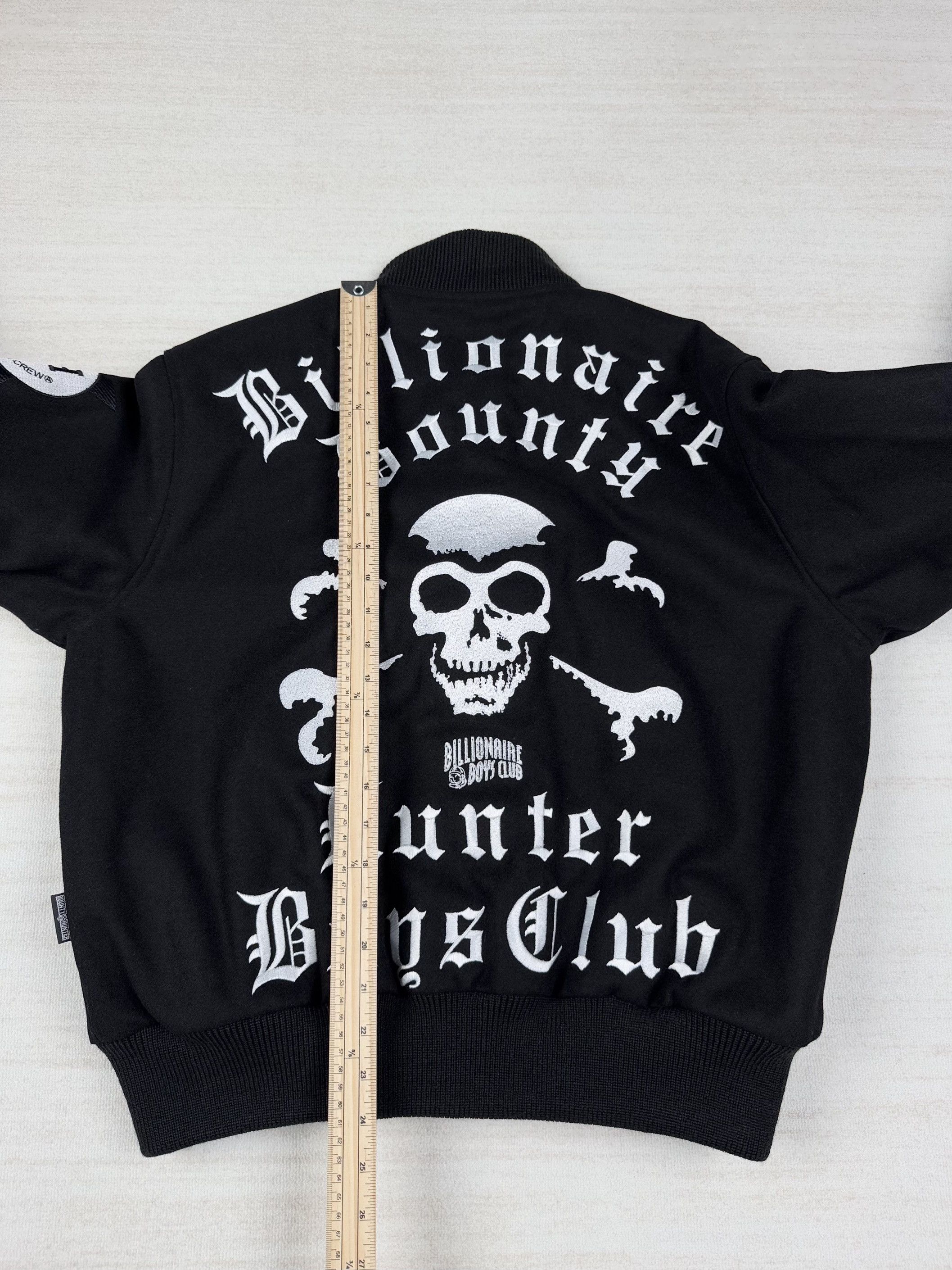 Billionaire Boys Club UNWORN* BBC MELTON VARSITY JACKET BLACK Size US S / EU 44-46 / 1 - 14 Thumbnail