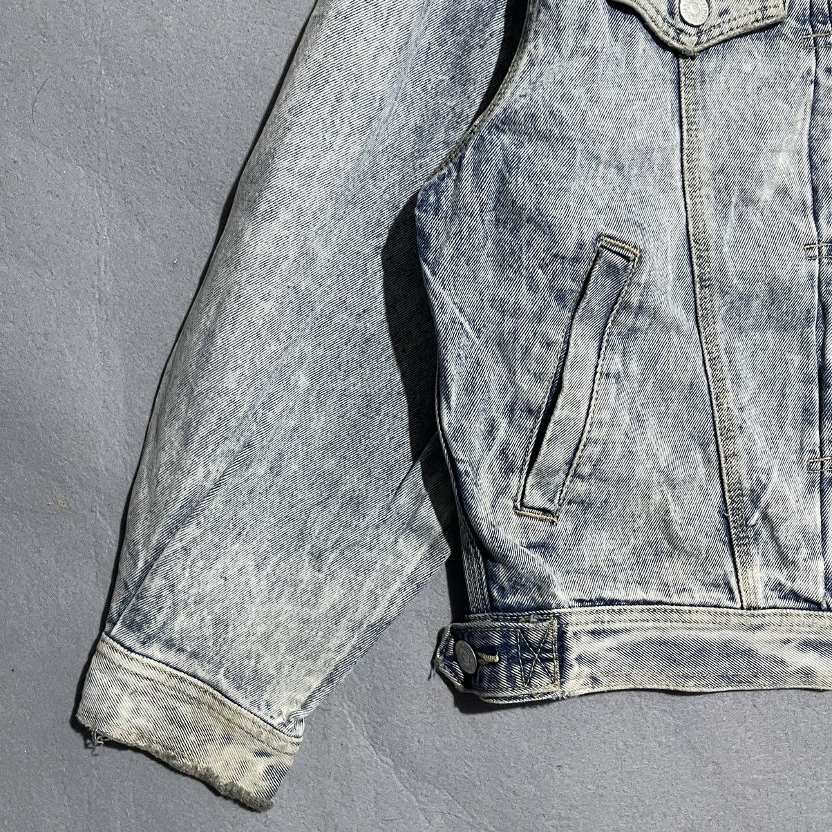 Edwin Vintage Early-90s Edwin Acid Wash Denim Trucker Jacket Japan Size US M / EU 48-50 / 2 - 3 Thumbnail