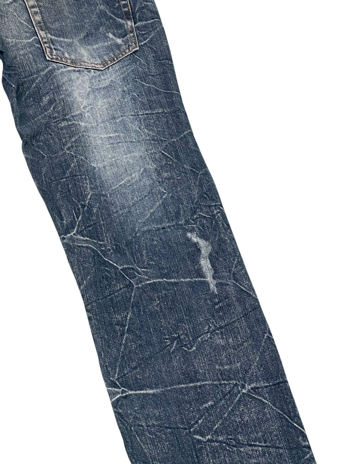 Japanese Brand Double Waist Jeans Nylaus Chrome Dior Erd cdg amiri 2🟦9 Size US 31 - 12 Thumbnail