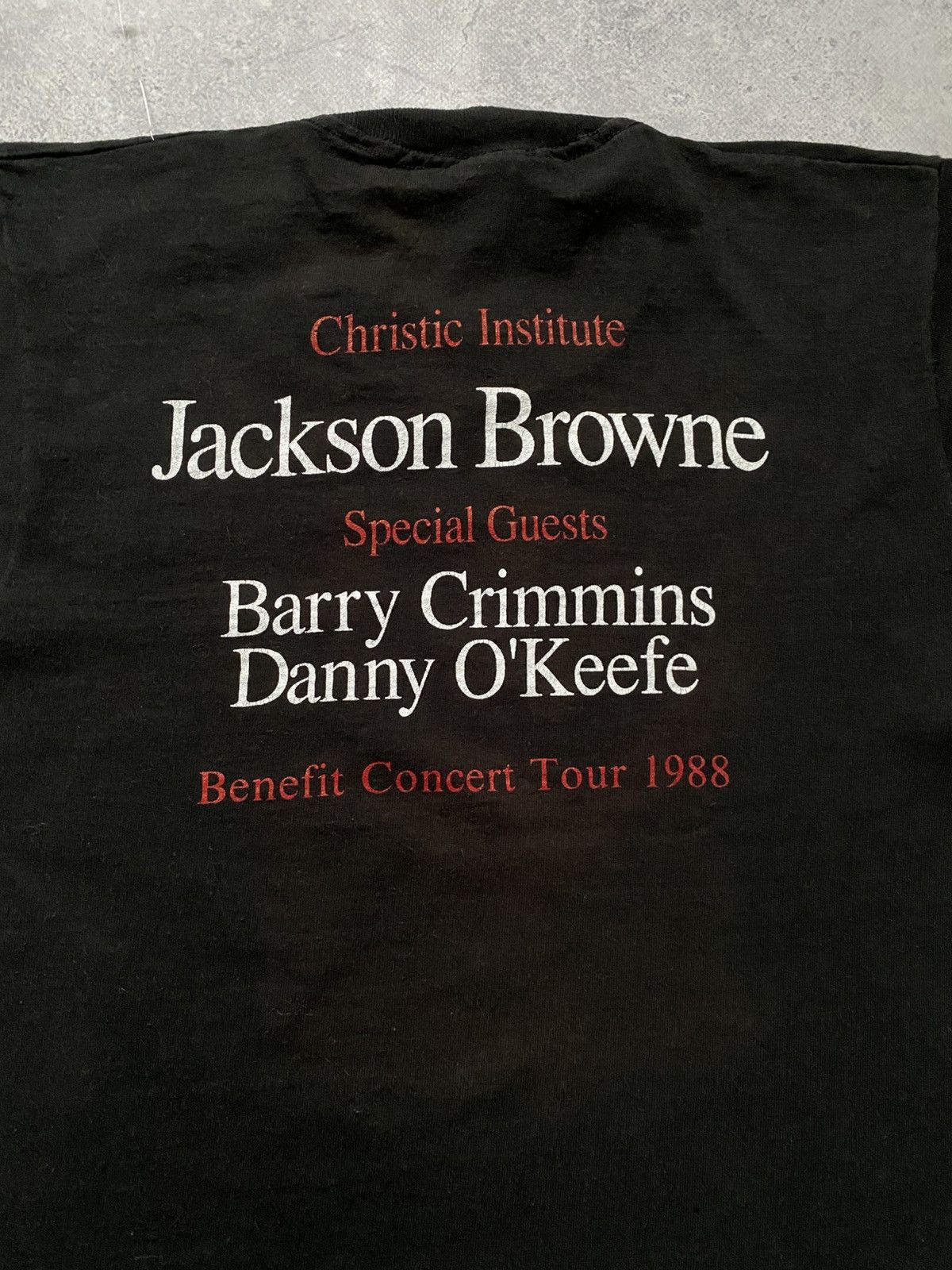 Fruit Of The Loom Vintage 1988 La Penca Project Jackson Browne T-Shirt Size M Size US M / EU 48-50 / 2 - 9 Thumbnail