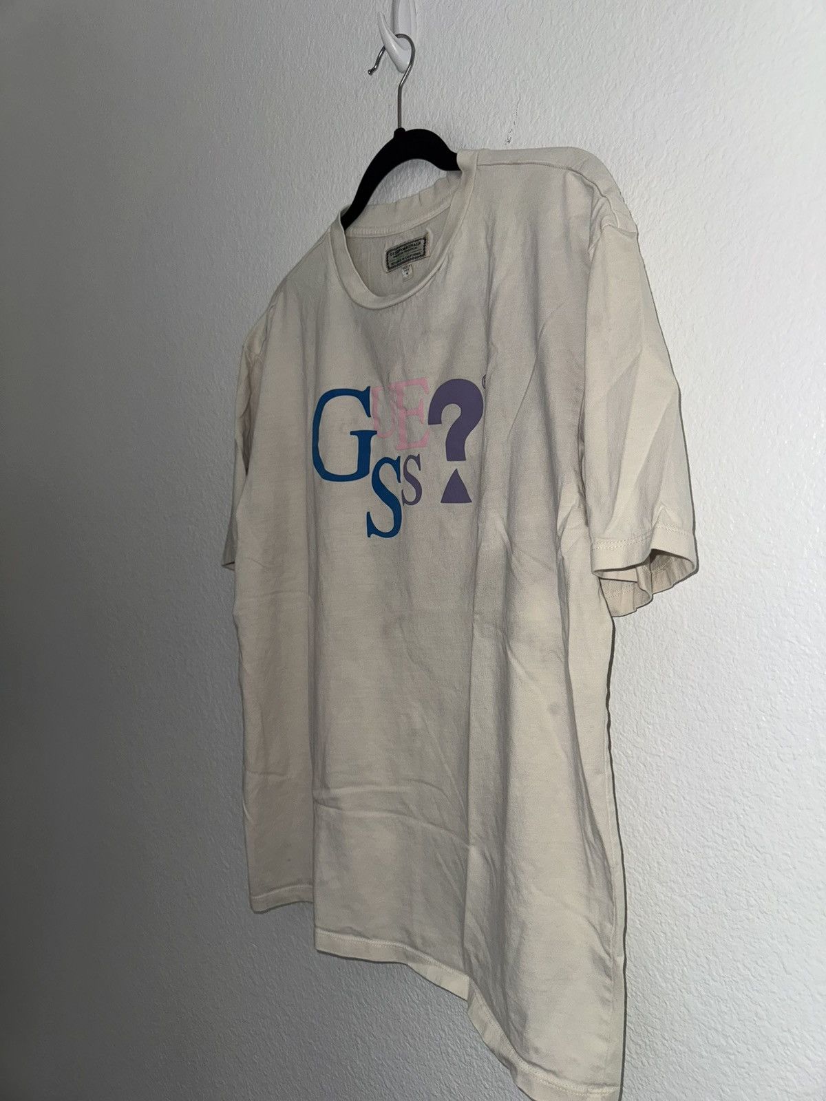 Guess Vintage Guess Spellout Tee Size US M / EU 48-50 / 2 - 2 Thumbnail