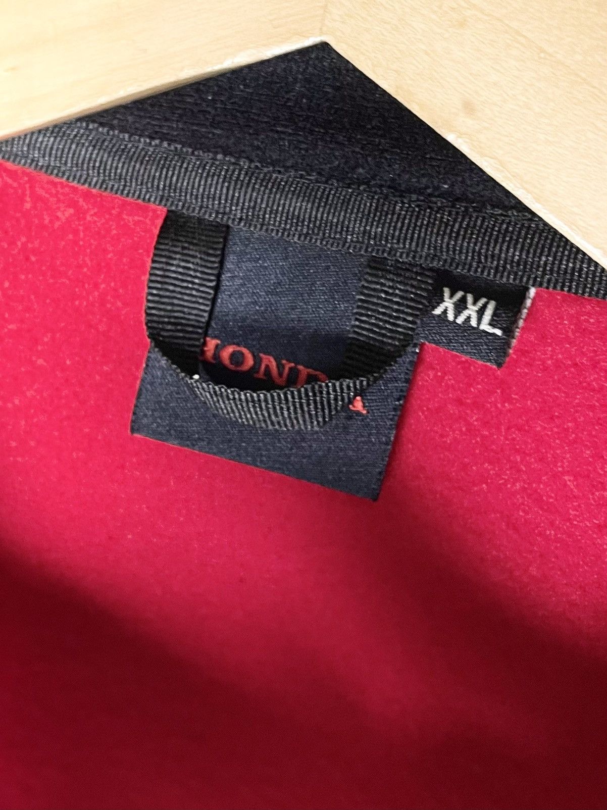 Honda Vintage Honda 🈵 Red Fleece Racing Sponsor Jacket Size US XXL / EU 58 / 5 - 4 Thumbnail