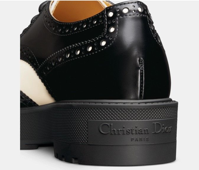 Dior o1w1db11124 Teddy-D Derby Shoes in Black & White Size US 12 / IT 42 - 5 Thumbnail