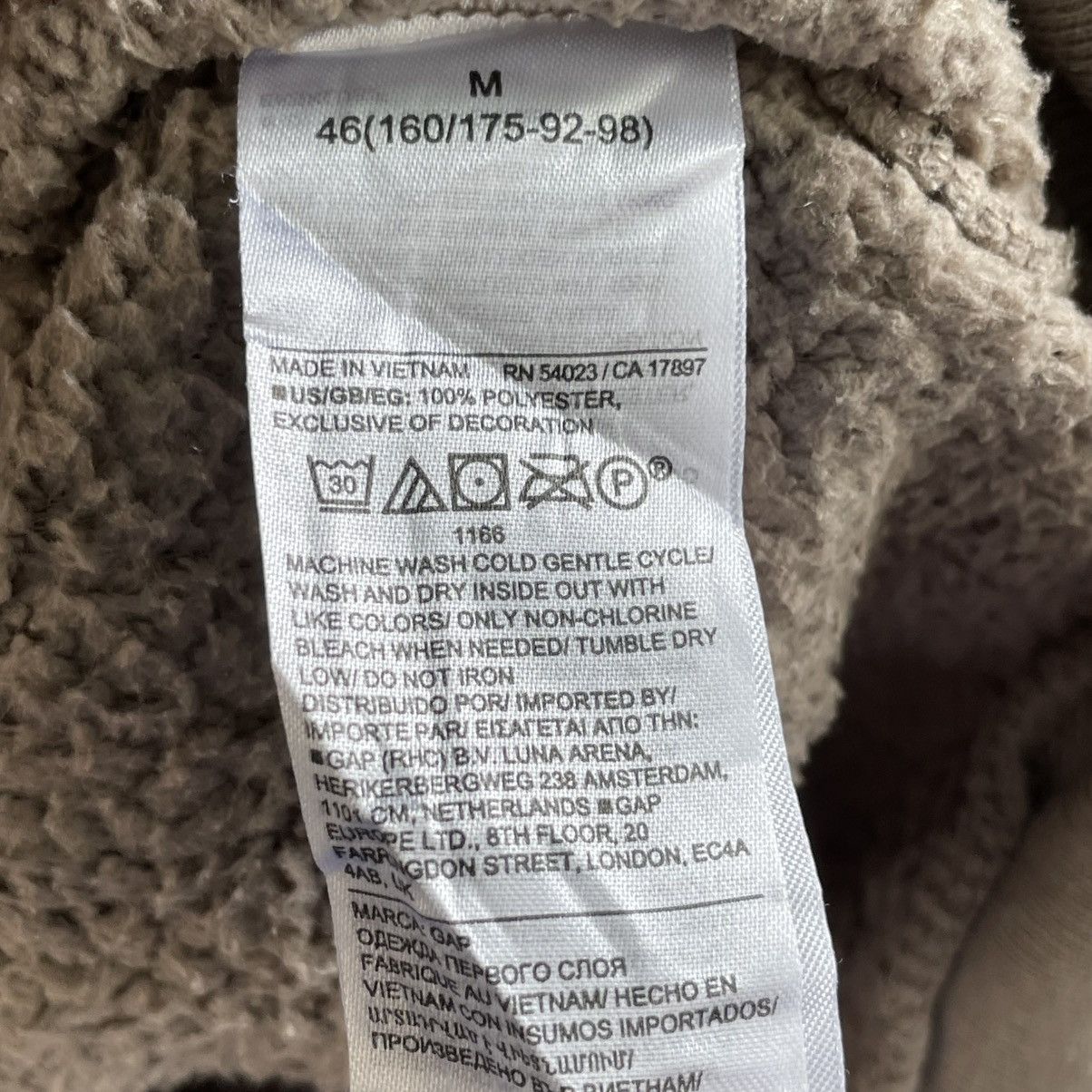 Gap GAP Oversized Crewneck Fleece Sweatshirt Size US M / EU 48-50 / 2 - 5 Thumbnail