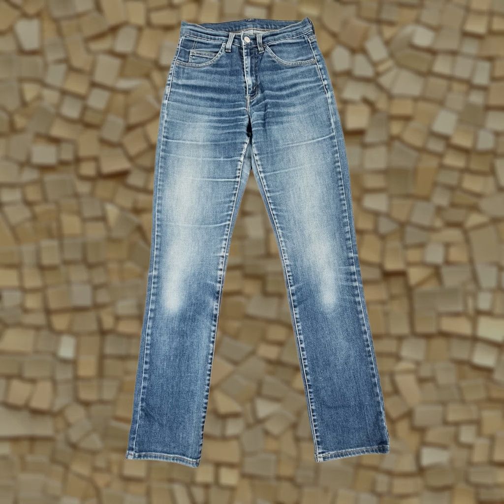 Levi's VINTAGE Levi's Jeans Womens Blue W29 L32 Slim Straight Stretch 90s Denim Italy Jeans Size 29" - 1 Thumbnail