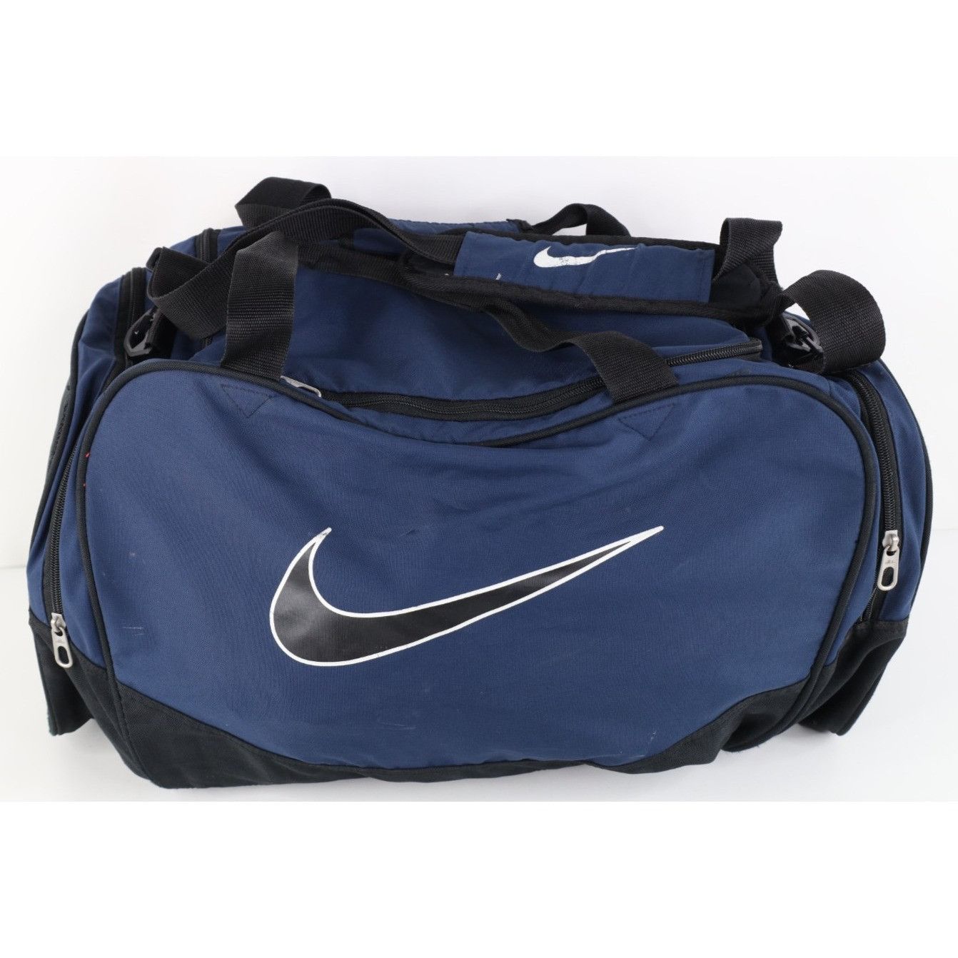 Nike Vintage Nike Faded Travis Scott Big Swoosh Logo Duffel Bag Size ONE SIZE - 1 Thumbnail