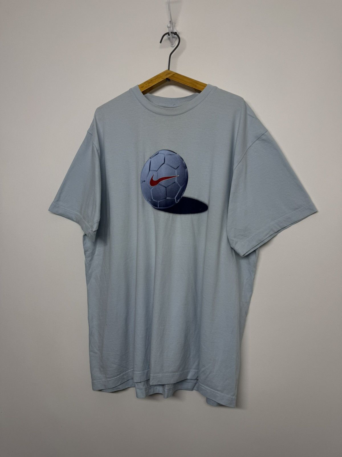 Nike Nike Vintage y2k T-Shirt Big Logo Size US XL / EU 56 / 4 - 3 Thumbnail