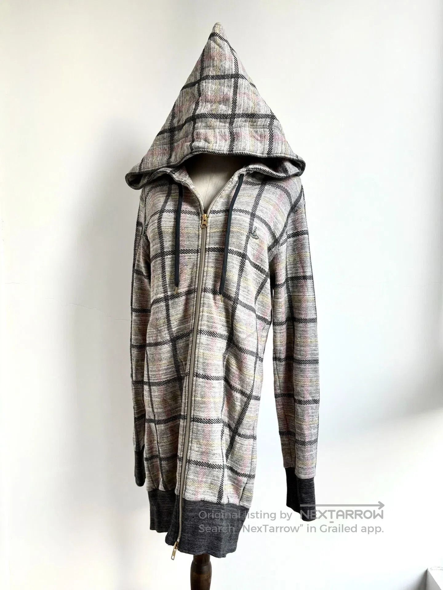 Vivienne Westwood vivienne westwood gray hooded sweatshirt coat. Size L / US 10 / IT 46 - 2 Thumbnail