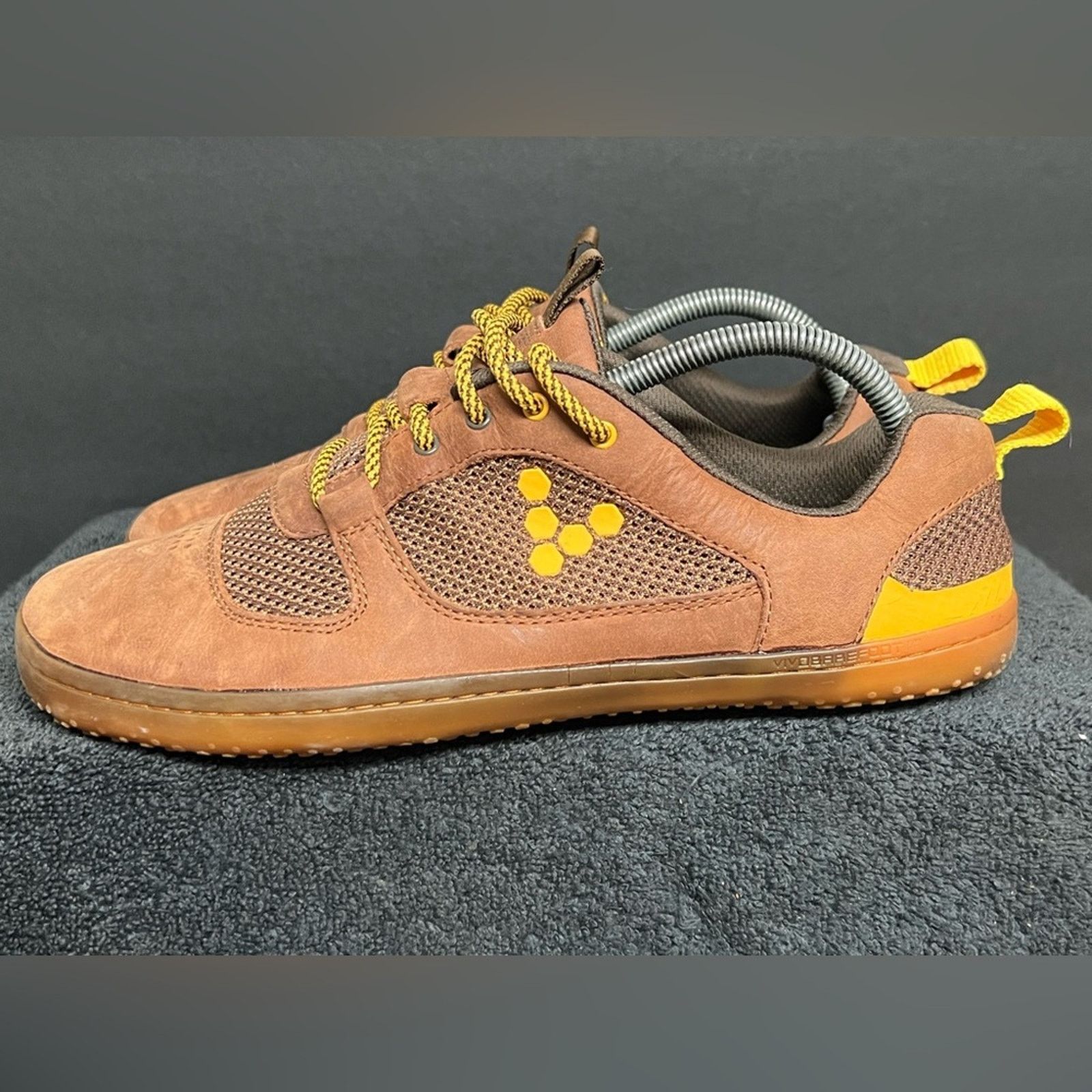 Vivobarefoot Vivo Barefoot Men's Aqua II Brown Leather Shoes 43M US 10 Size US 10 / EU 43 - 1 Thumbnail