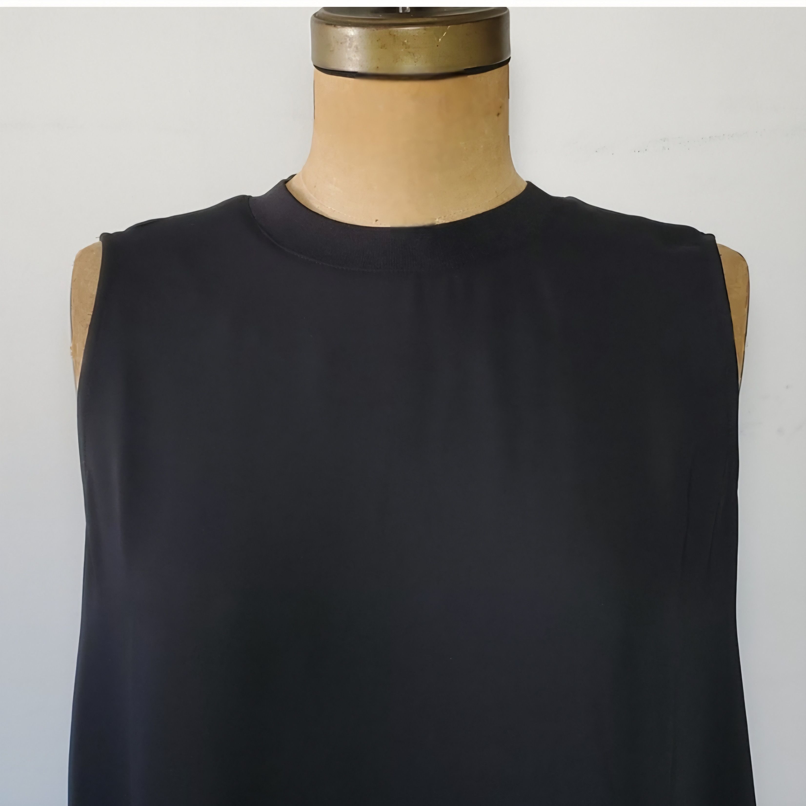 Other Coercion London Sz M Dress Black Swing Trapese Hi-low Hem Size M / US 6-8 / IT 42-44 - 5 Thumbnail