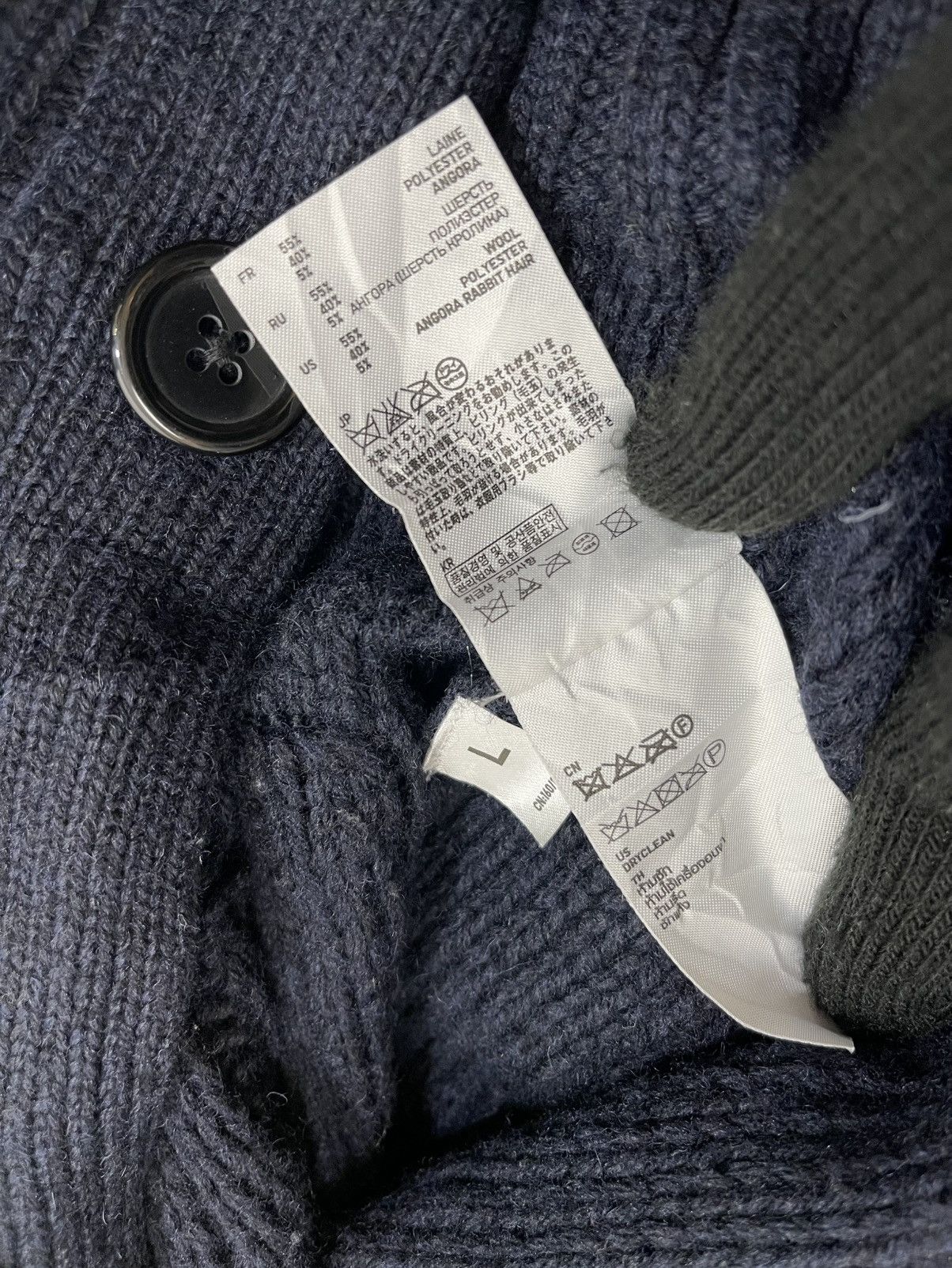 Uniqlo Uniqlo Navy Long Cardigan With Hooded Size M / US 6-8 / IT 42-44 - 7 Thumbnail