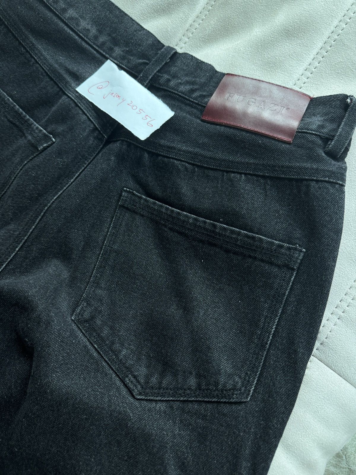 Fugazi Fugazi Triple Stitch Denim Washed Black Size US 30 / EU 46 - 8 Thumbnail