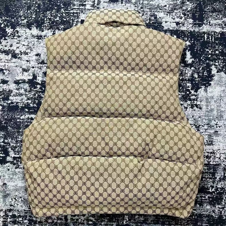 Balenciaga Balenciaga Khaki Old Flower BB Full Print Hooded Down Waist Size XXS / US 00 / IT 34 - 2 Thumbnail