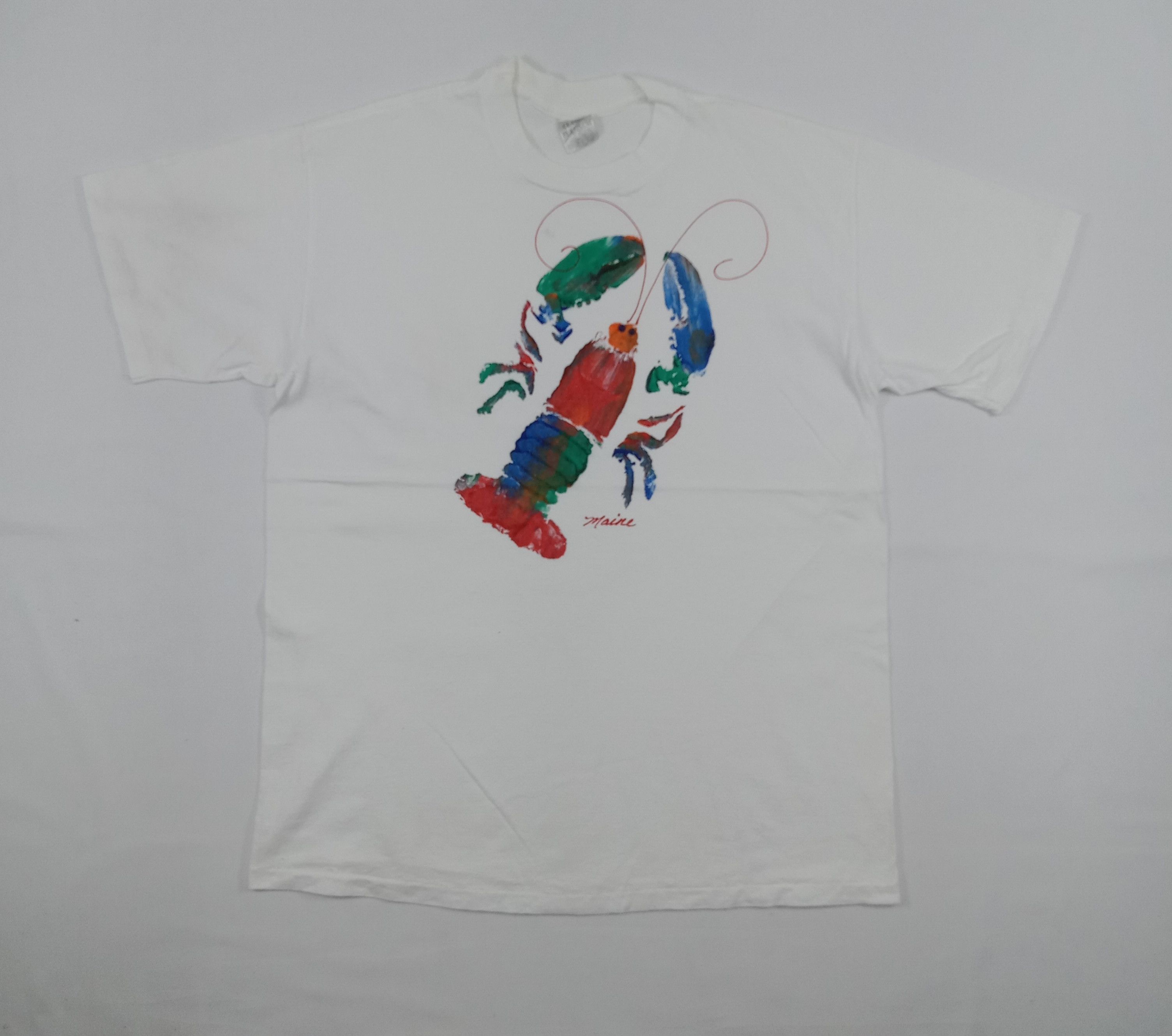 Vintage Vintage Classic Platinum Maine Art T Shirt Size US XL / EU 56 / 4 - 1 Thumbnail
