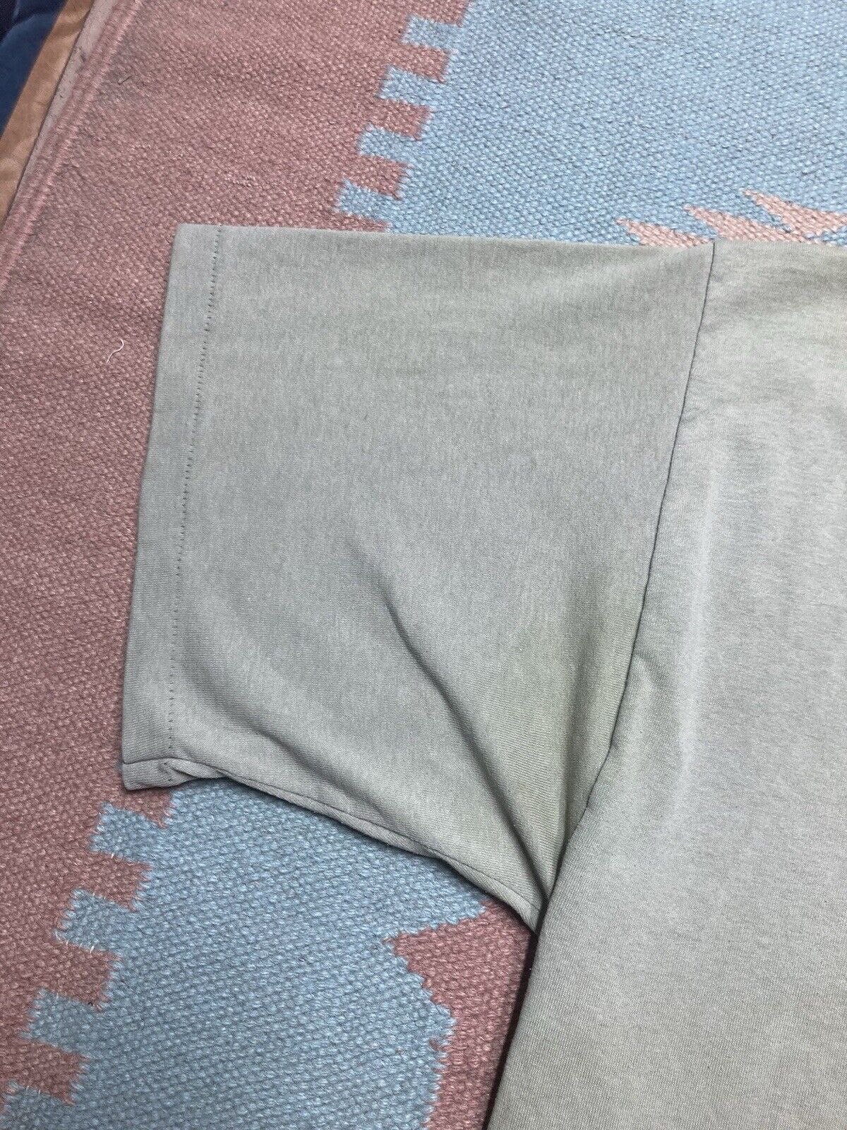 Vintage Vtg 80s pocket t shirt blank faded grunge single stitch XXL Size US XXL / EU 58 / 5 - 4 Thumbnail