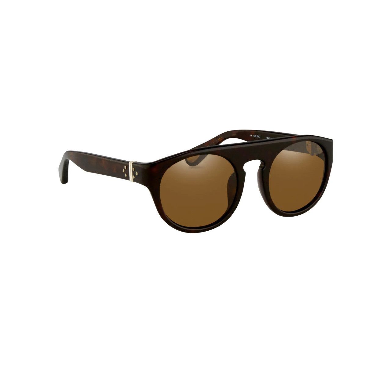 Ann Demeulemeester Ann Demeulemeester Sunglasses Amber Tortoise Shell and Brown Size ONE SIZE - 2 Thumbnail