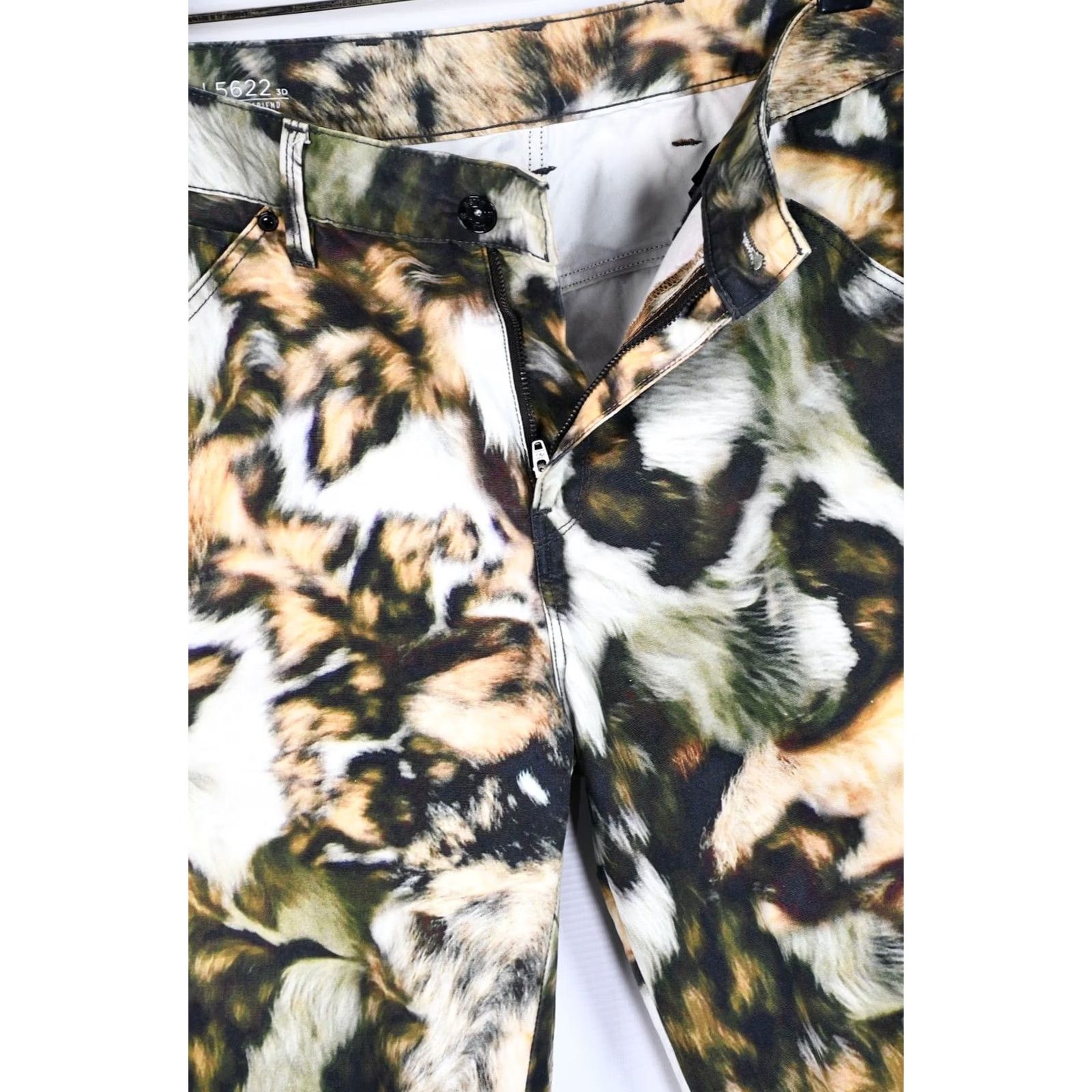 G-Star G-Star Pharrell Williams 5622 3D Mid Boyfriend Coj WMN Jeans Womens Size W28 L32 Multicolor Animal Print 100% Cotton(Adult) Womens Size ONE SIZE - 6 Thumbnail
