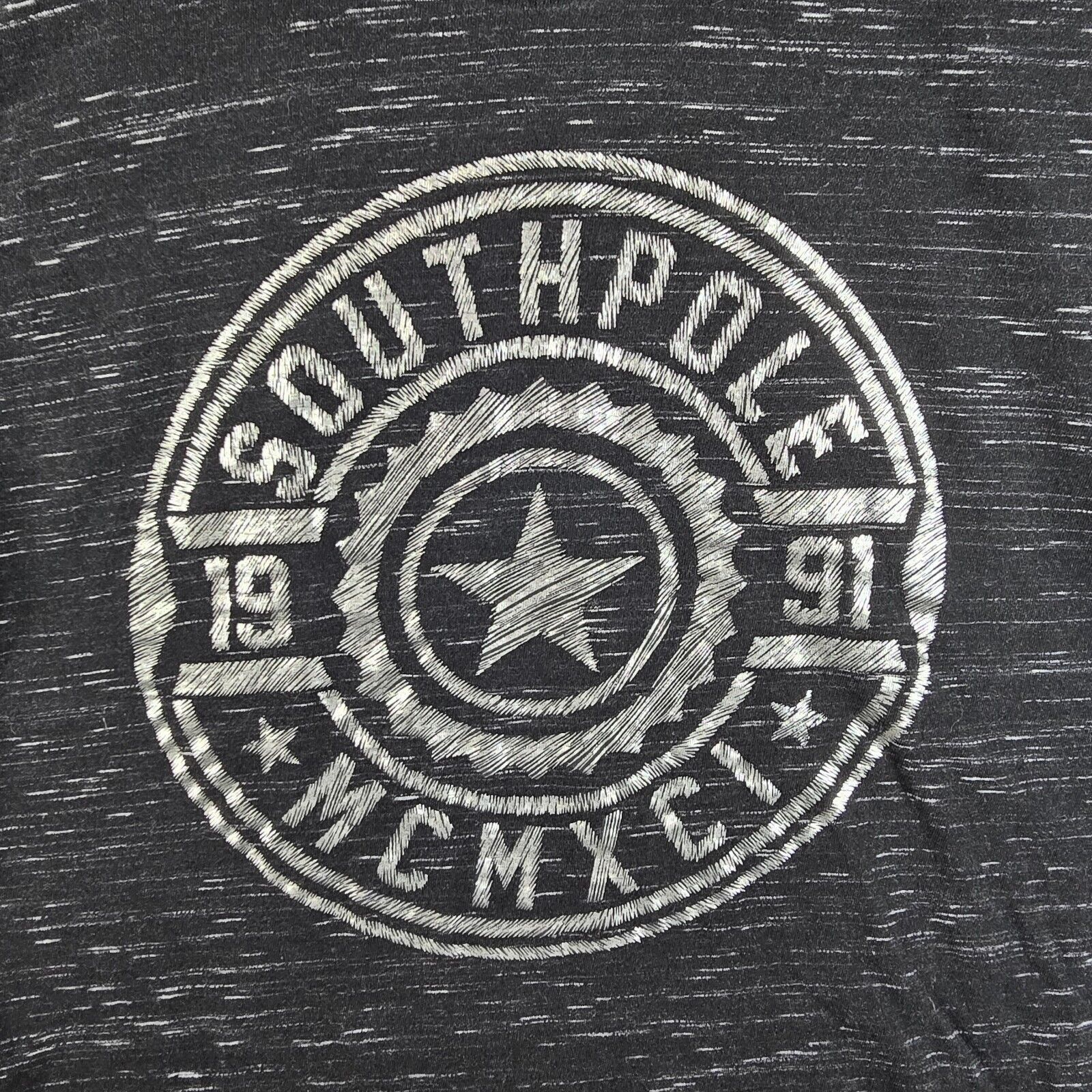 Southpole Vintage Southpole Men's Heather Black Shirt Large Y2K Vtg Size US L / EU 52-54 / 3 - 4 Thumbnail