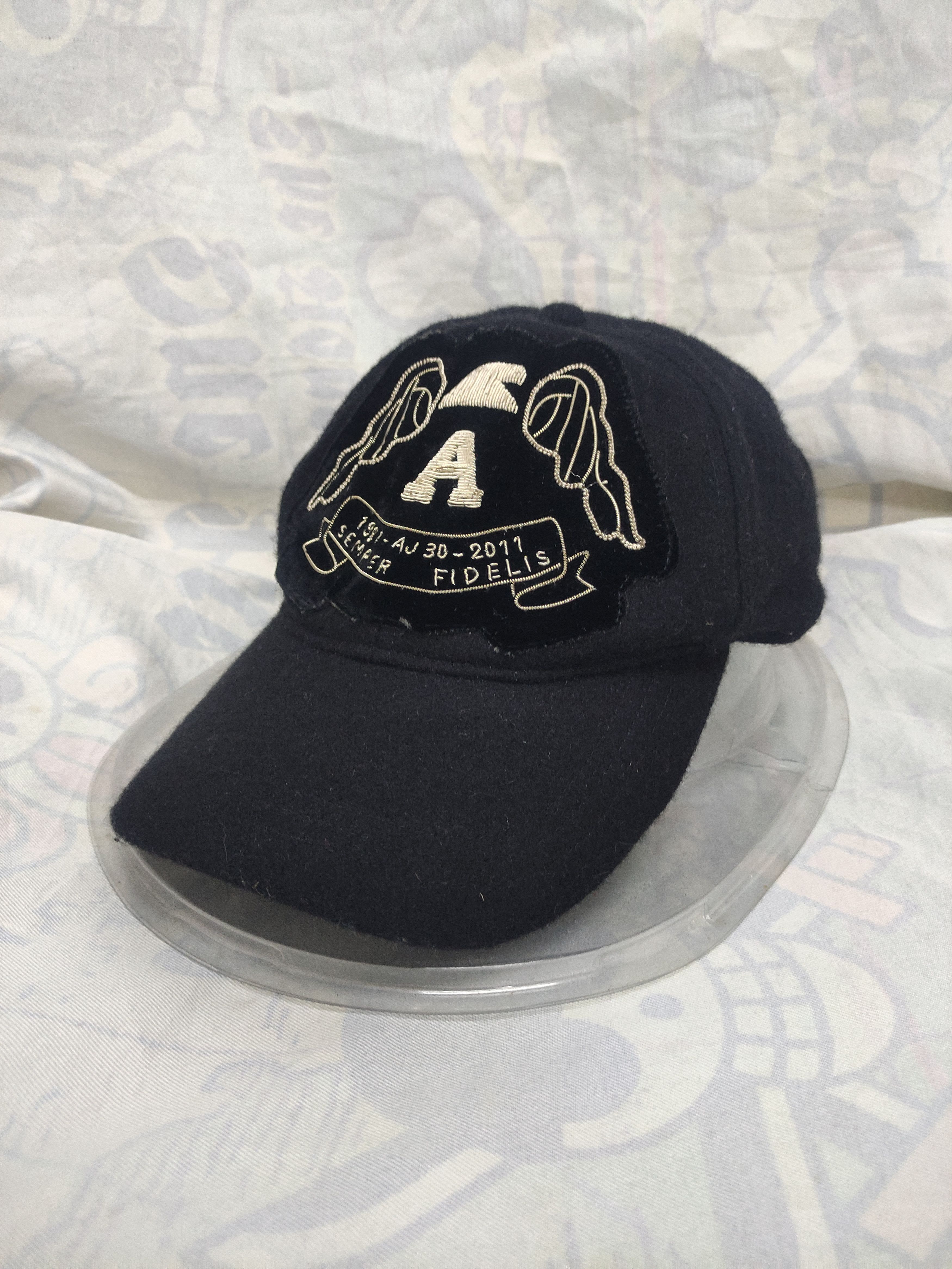Armani ARMANI JEANS 30TH ANNIVERSARY SEMPER FIDELIS WOOL CAP Size ONE SIZE - 10 Thumbnail