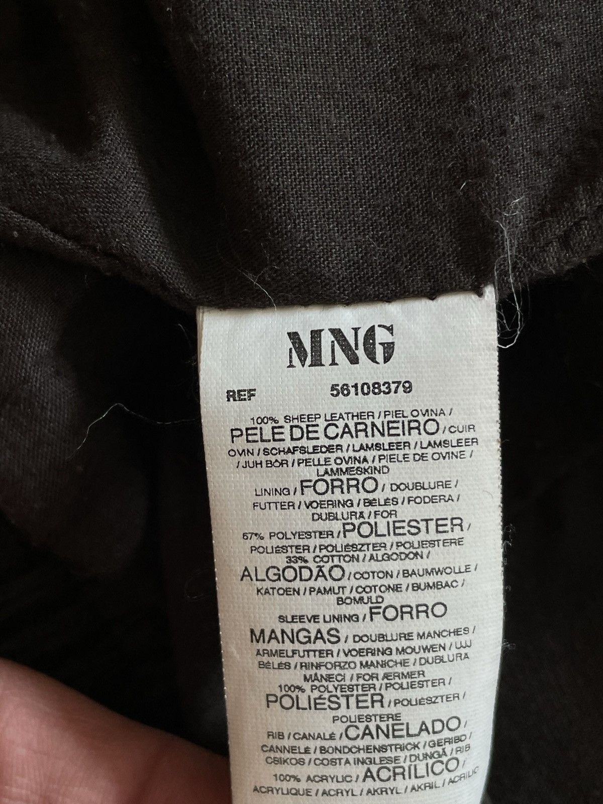 Vintage Brown Retro 90s Genuine Real Leater Bomber Punk Rock Cyber Size S / US 4 / IT 40 - 9 Thumbnail