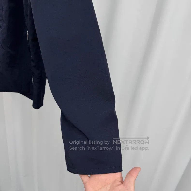 Hermes Hermes Navy blue color block zipper jacket Size US L / EU 52-54 / 3 - 4 Thumbnail