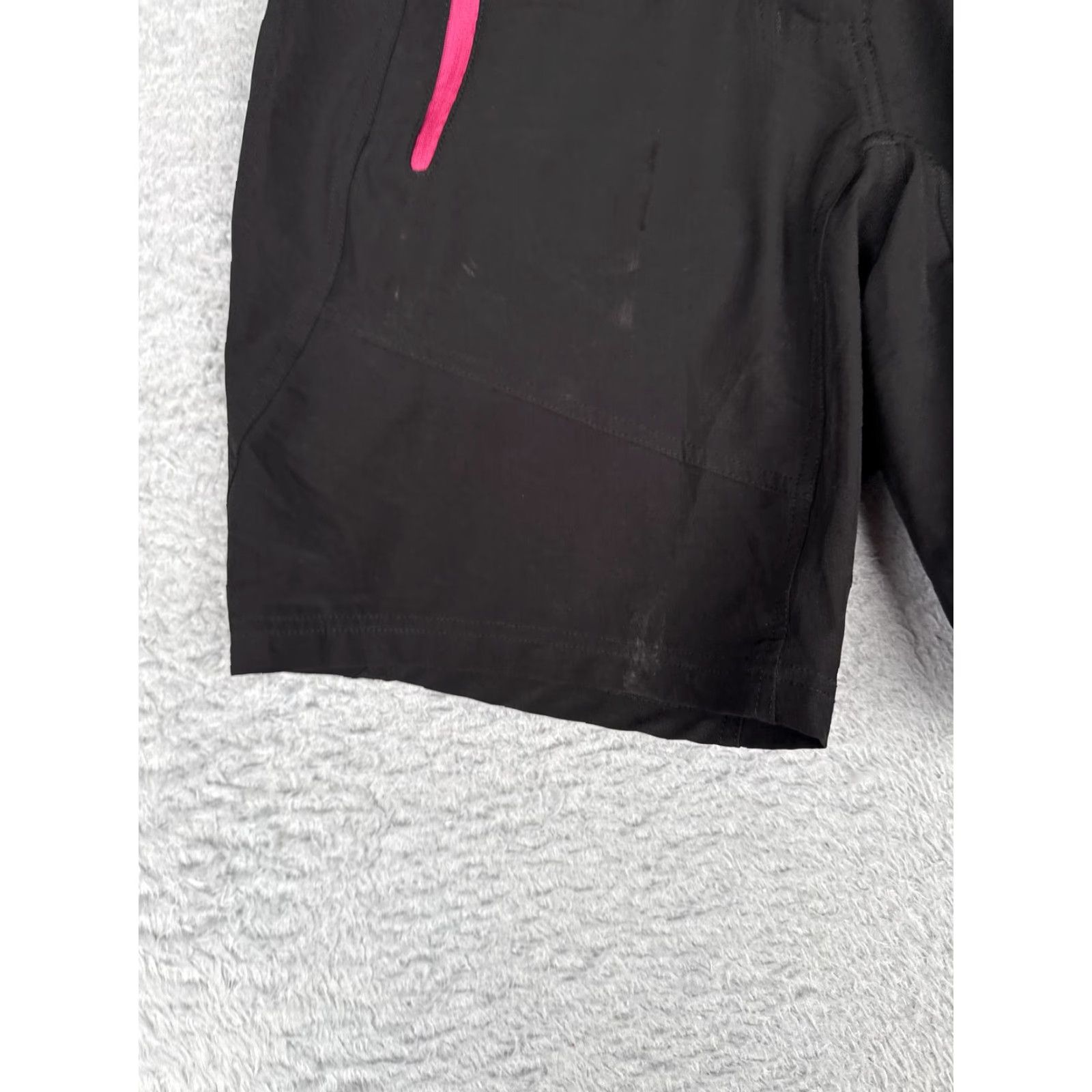 Vintage Friessel Shorts Women S Black Zip Pockets Quick Dry Stretch Polyester Hiking Activewear Summer Mens? Womens Size 28" / US 6 / IT 42 - 3 Thumbnail