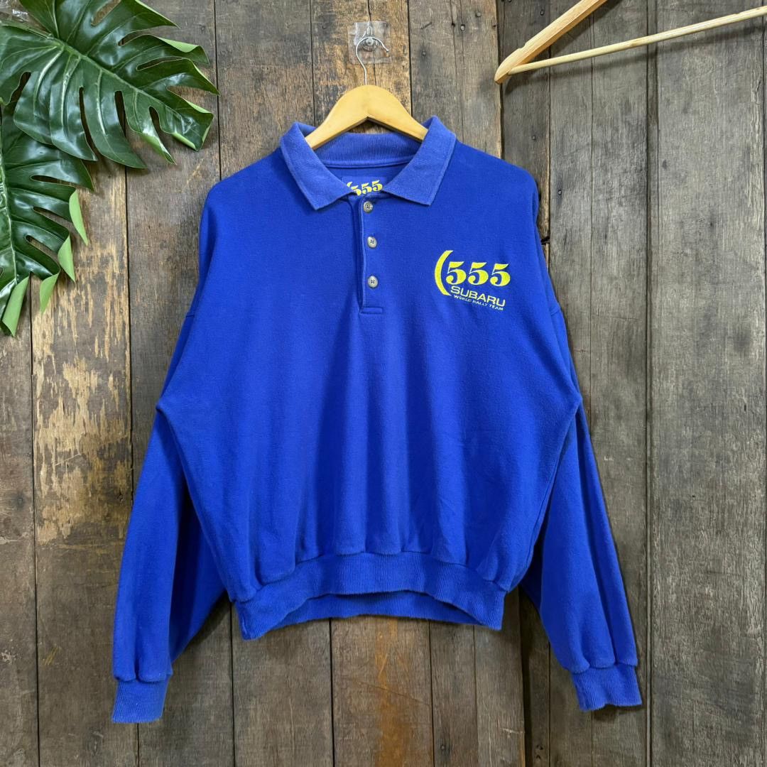 Vintage Vintage Subaru 555 Pullover Sweatshirt Size US M / EU 48-50 / 2 - 2 Thumbnail