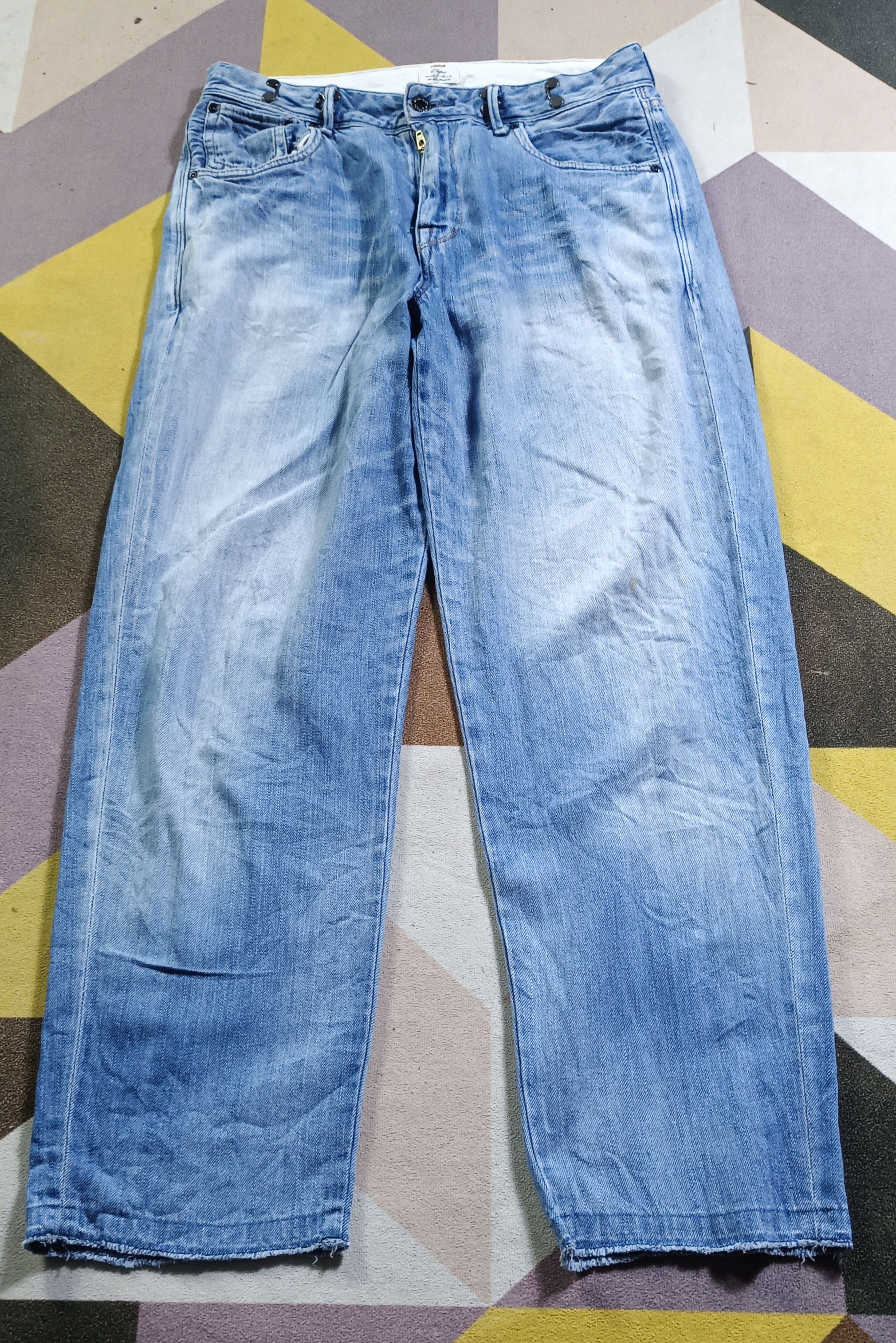 Japanese Brand CEPO Union Made Straight Denim Size US 30 / EU 46 - 1 Thumbnail