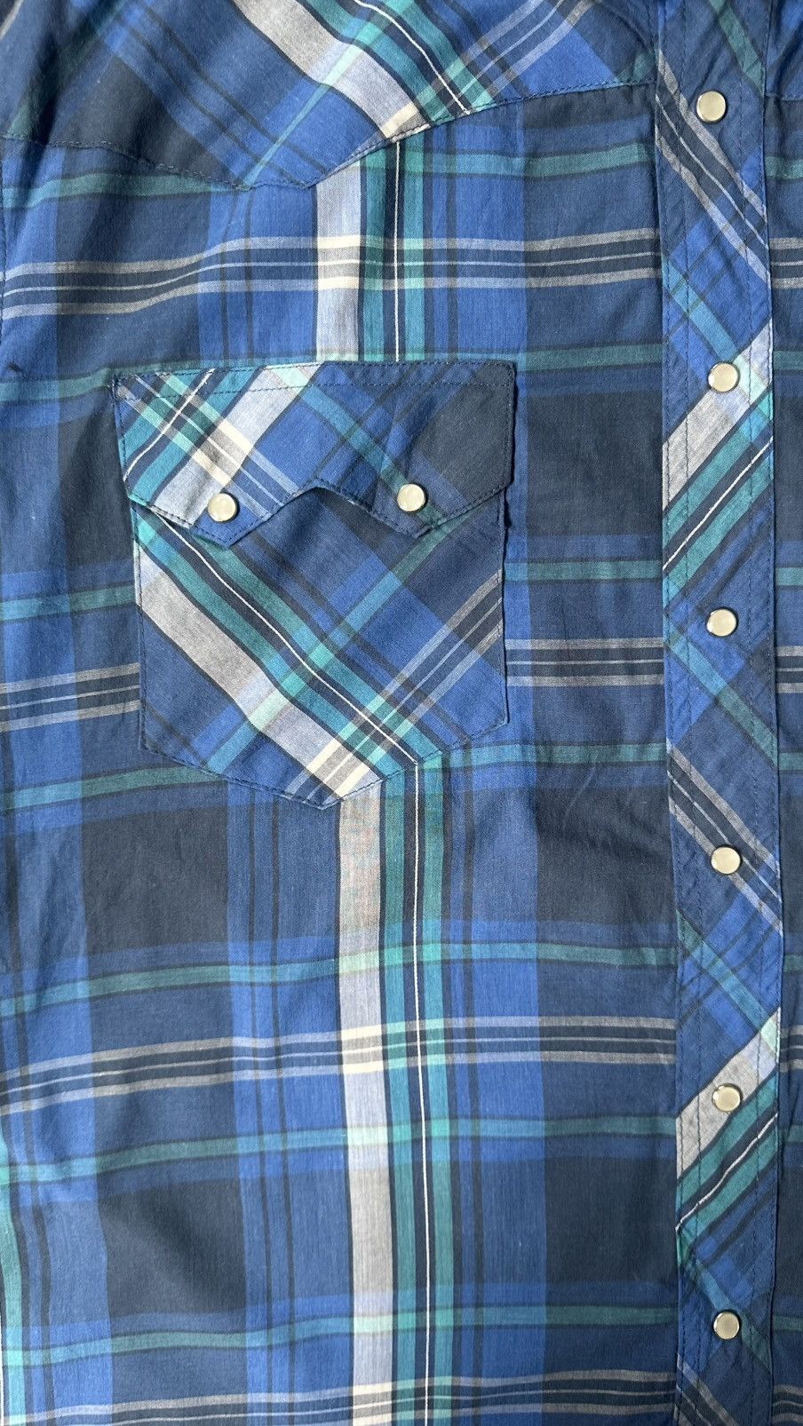 Rustler VINTAGS RUSTLER BY WRAGLER PEARL SNAP WESTERN SHIRT Size US XL / EU 56 / 4 - 2 Thumbnail