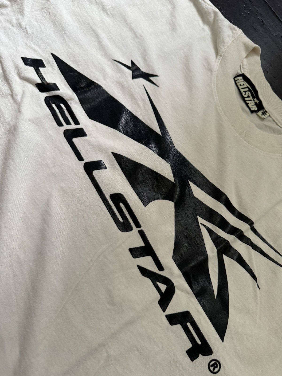 HELLSTAR Hellstar Sports Core Gel Logo Tee White Black Size US XL / EU 56 / 4 - 2 Thumbnail