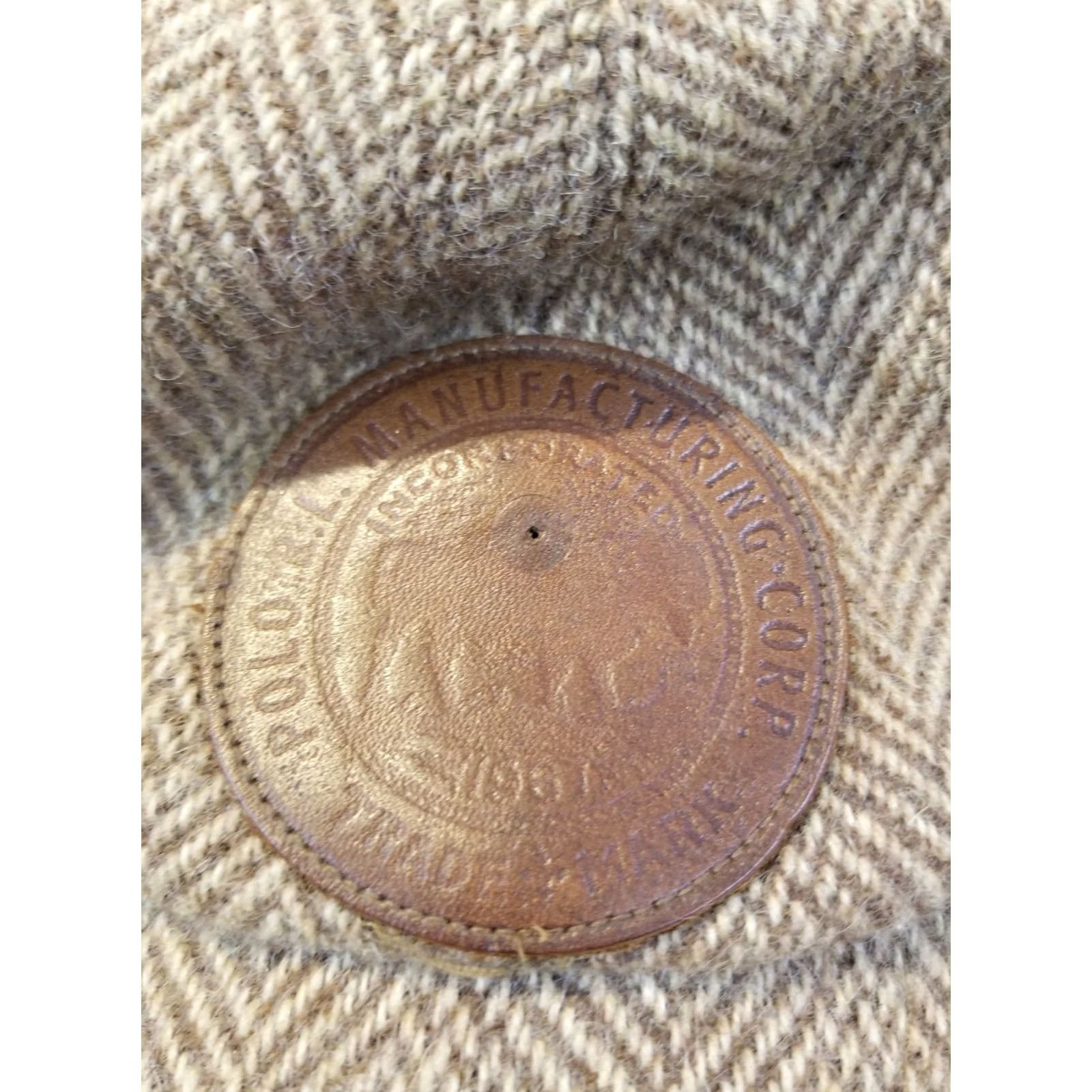 Ralph Lauren VINTAGE Ralph Lauren POLO BROWN WOOL HAT CAP SZ ONE SIZE Cap Hat Wool Herringbone Men Brown USA Army 90s Mens Size US M / EU 48-50 / 2 - 2 Thumbnail