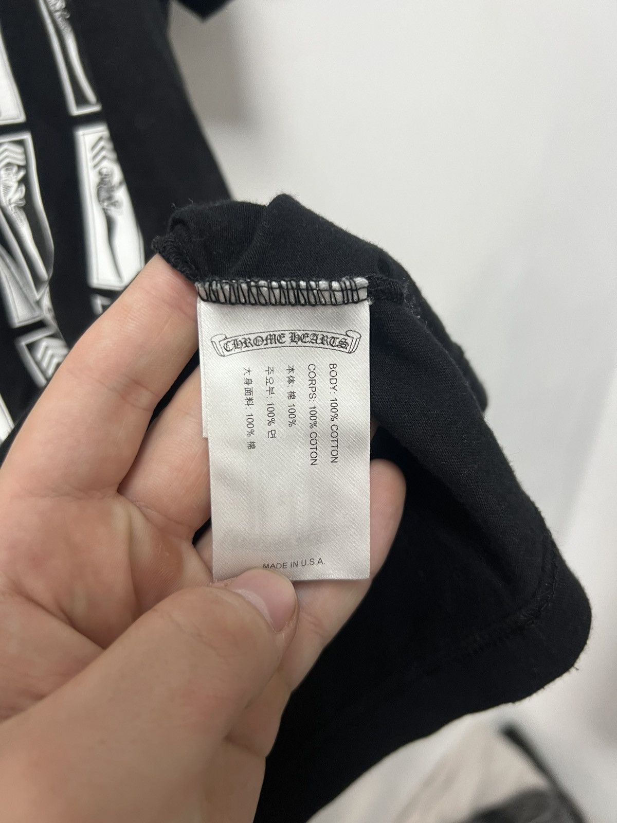 Chrome Hearts Chrome Hearts T-Shirt Miami Exclusive Size S Black Big Logo Size US S / EU 44-46 / 1 - 10 Thumbnail