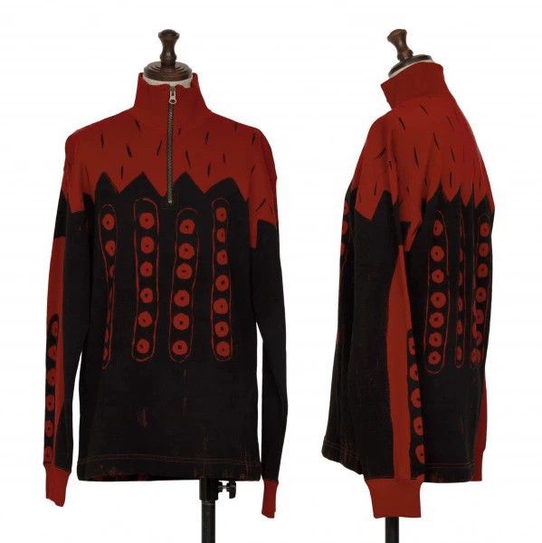 Issey Miyake issey miyake Zipper knitted top Size M / US 6-8 / IT 42-44 - 1 Thumbnail