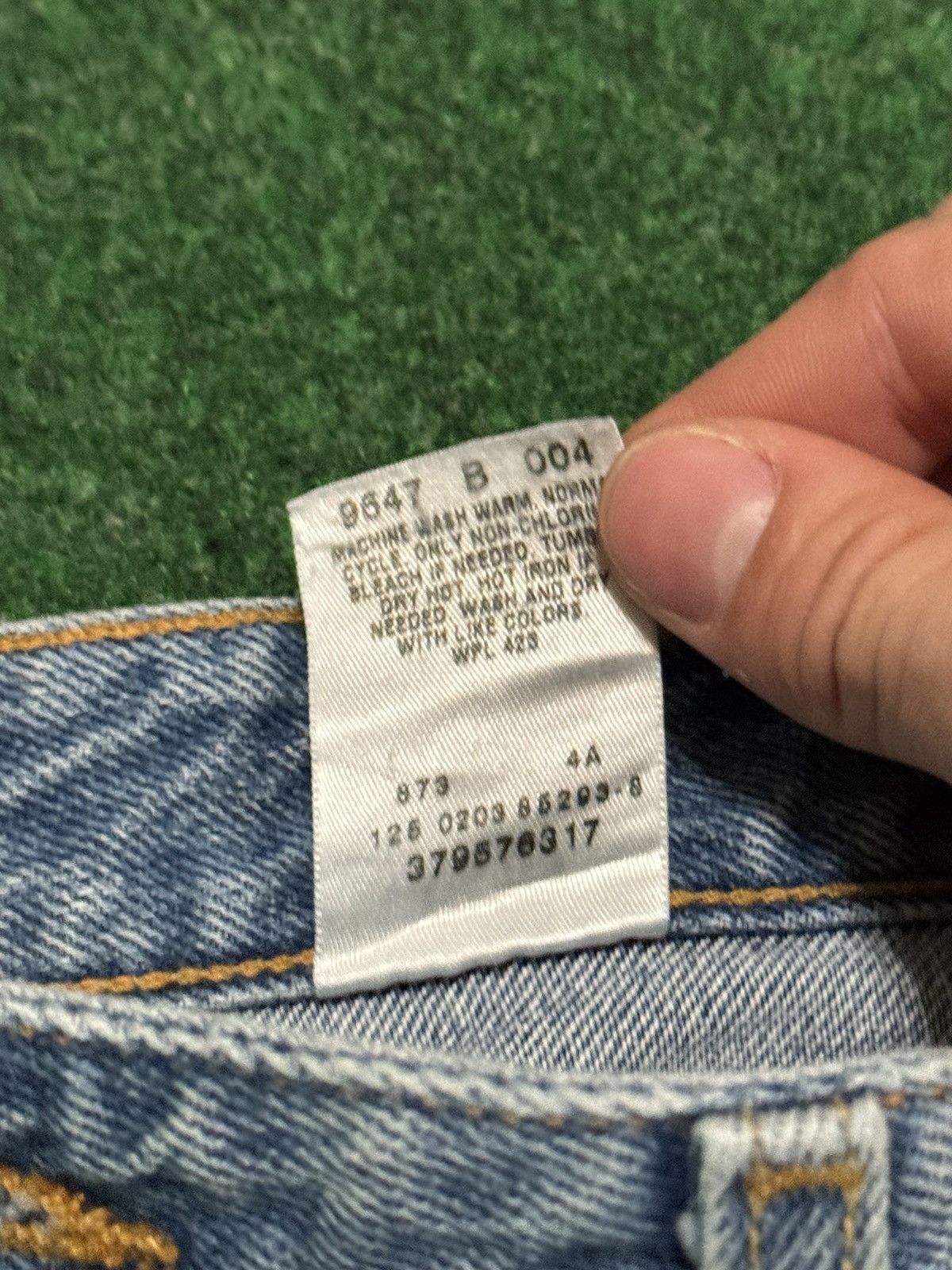 Levi's Vintage Clothing Levis Vintage Womens Jorts Y2K 9 Jr 34 4” Denim Shorts Size 34" / US 12 / IT 48 - 4 Thumbnail