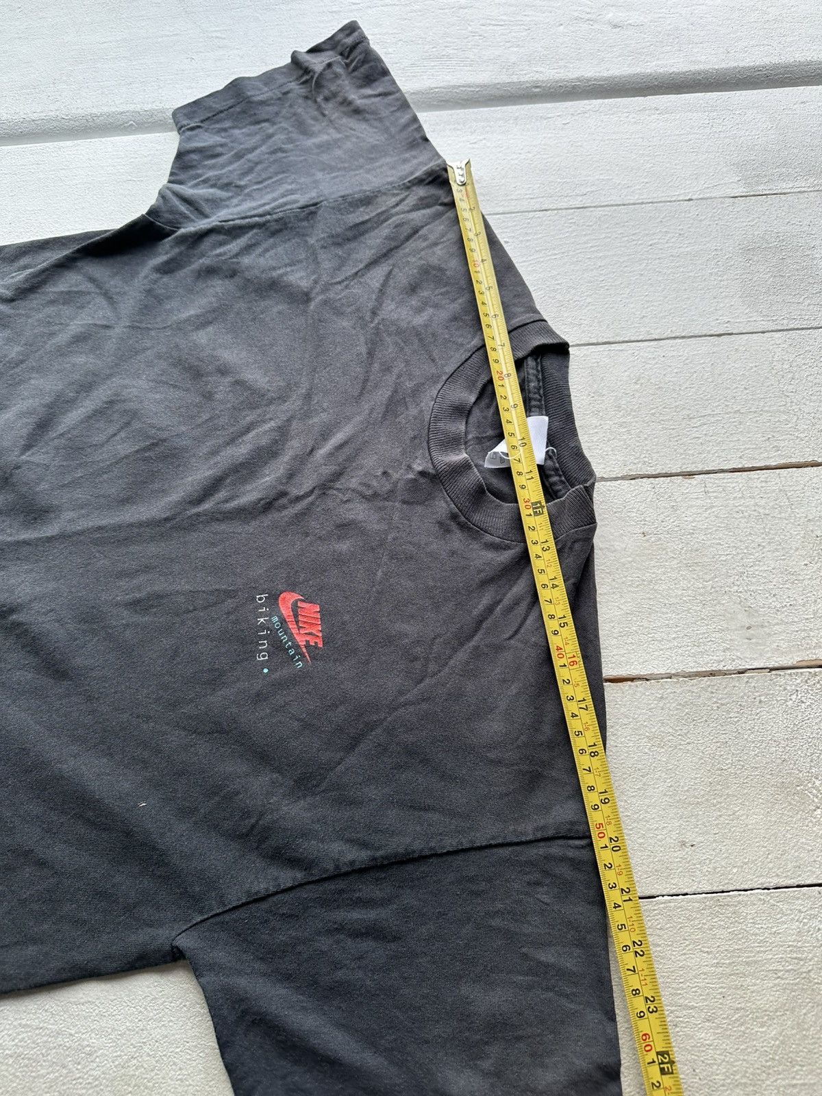 Nike 🚨NIKE MOUNTAIN BIKING single stitch VNTG T Shirt Big Logo Size US M / EU 48-50 / 2 - 13 Thumbnail