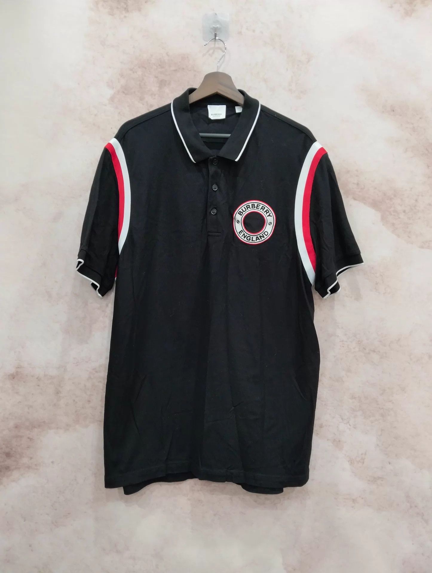 Burberry Burberry Polo Pattern Short Sleeve Polo Shirt XXL Size US XXL / EU 58 / 5 - 1 Thumbnail