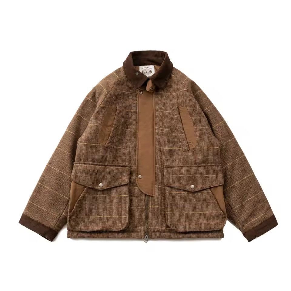 Vintage Japanese Retro Plaid Padded Cargo Parkas Outdoor Jacket Size US L / EU 52-54 / 3 - 1 Thumbnail