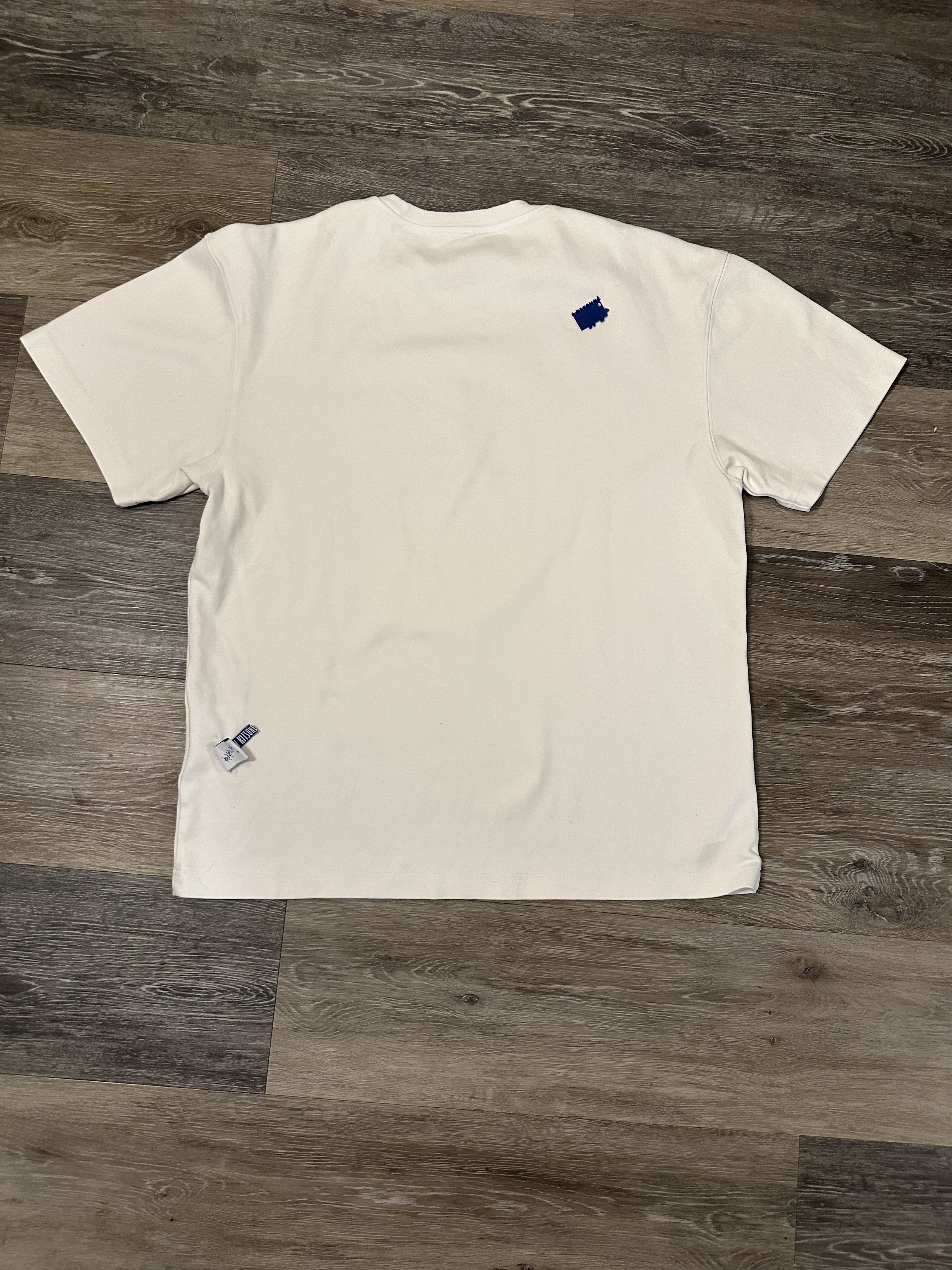 Ader Error × Maison Kitsune Maison Kitsune X Adder Error Meditation Fox White T-Shirt Size US S / EU 44-46 / 1 - 2 Thumbnail