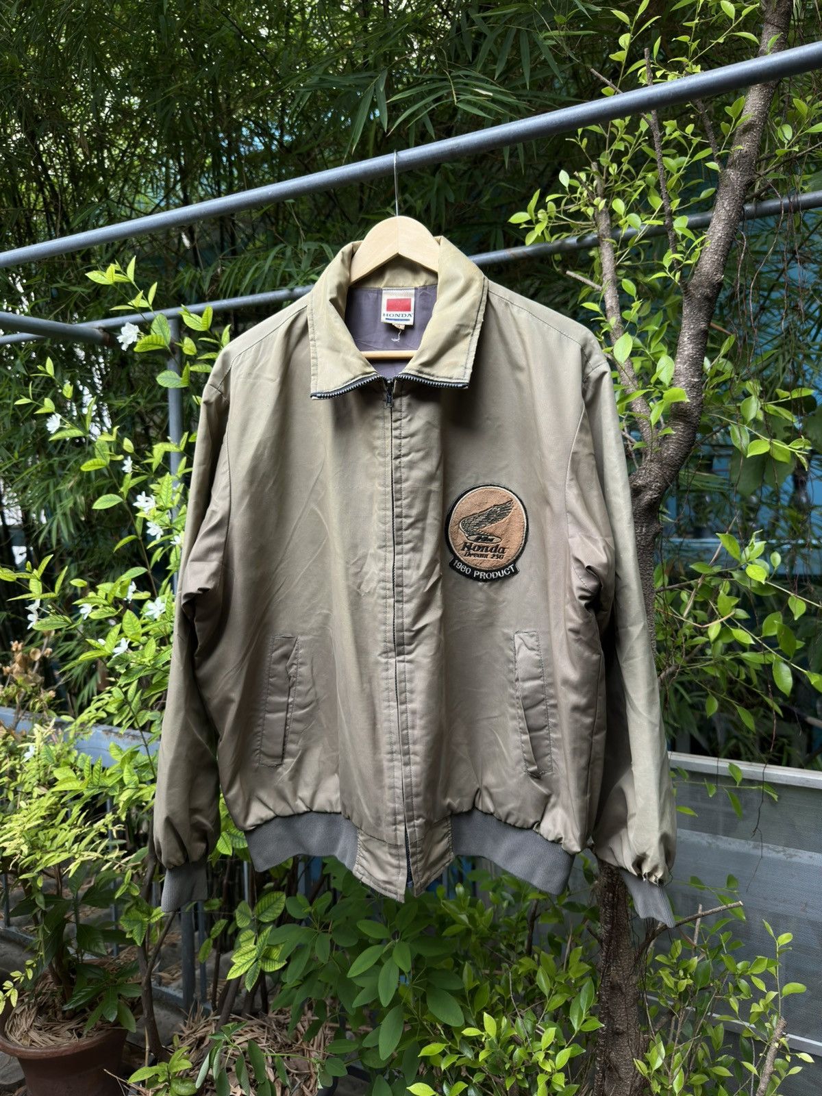 Honda 1970s Official Honda Dream 250 Bomber Jacket Size US L / EU 52-54 / 3 - 1 Thumbnail