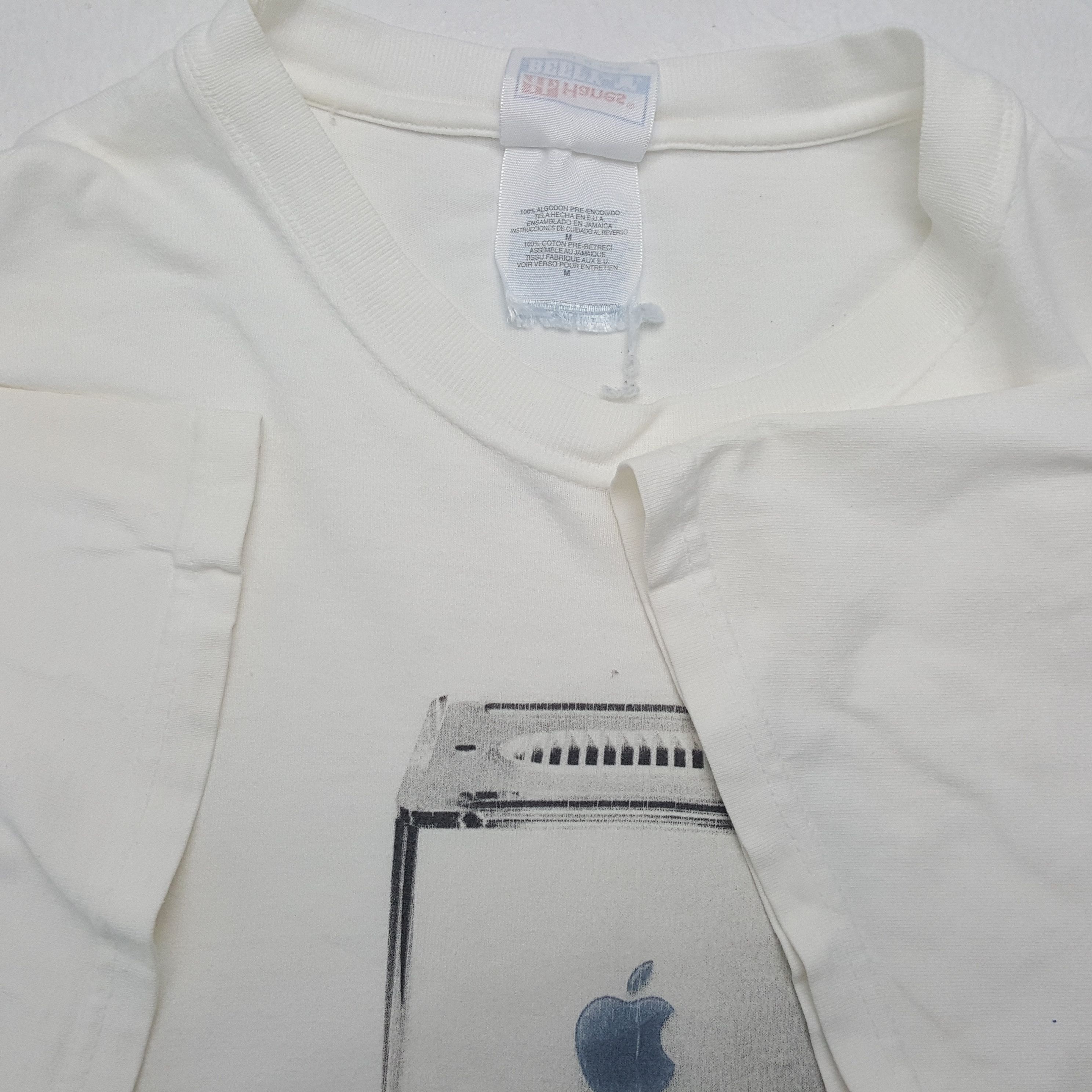 Apple × Vintage Vintage APPLE American Streetwear Fashion Style T-Shirts Size US M / EU 48-50 / 2 - 6 Thumbnail