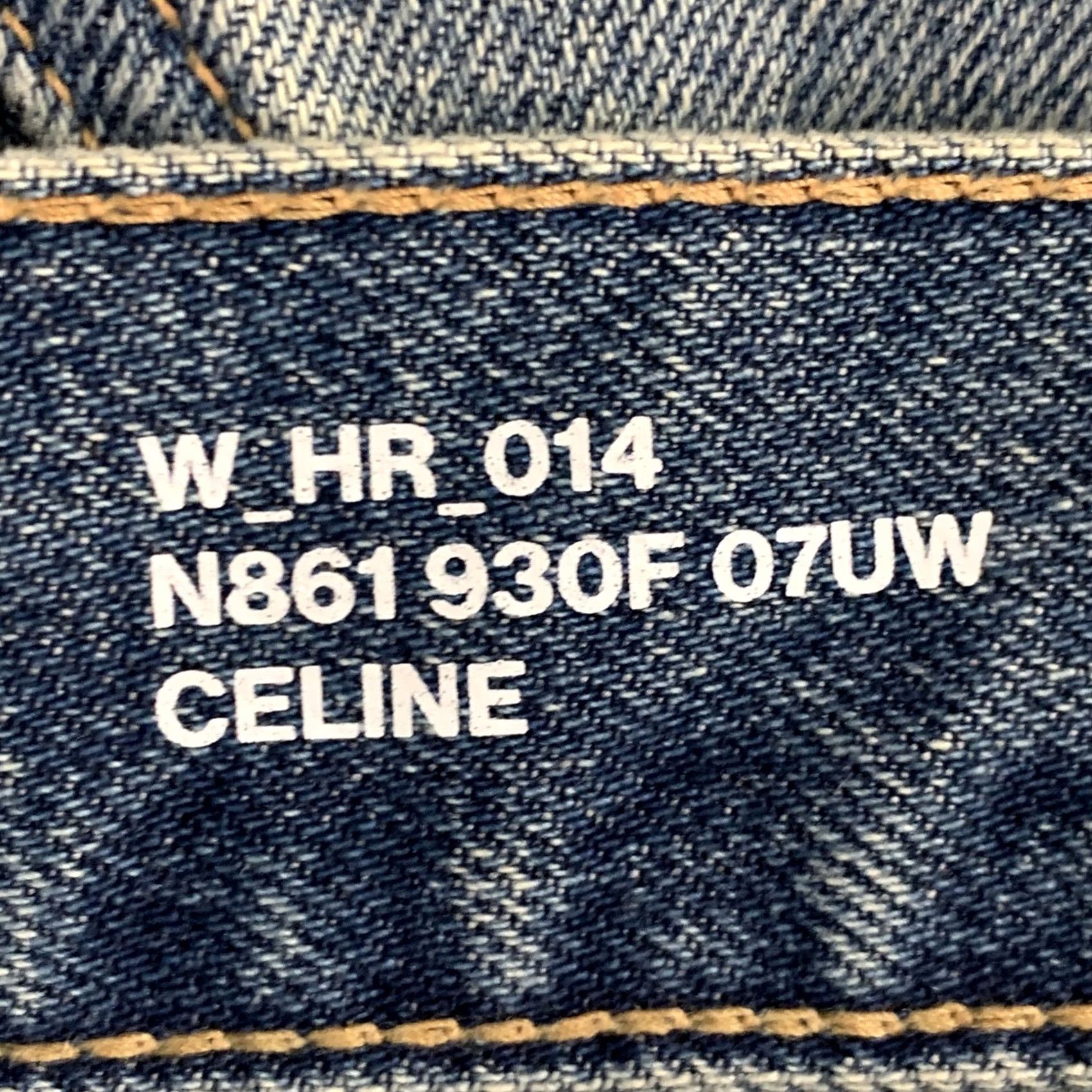 Celine VINTAGE CELINE Jeans Blue Denim Zip Fly 29 Women Adult Regular Size 29 Jeans Zip Fly Blue Celine Size 29" - 5 Thumbnail
