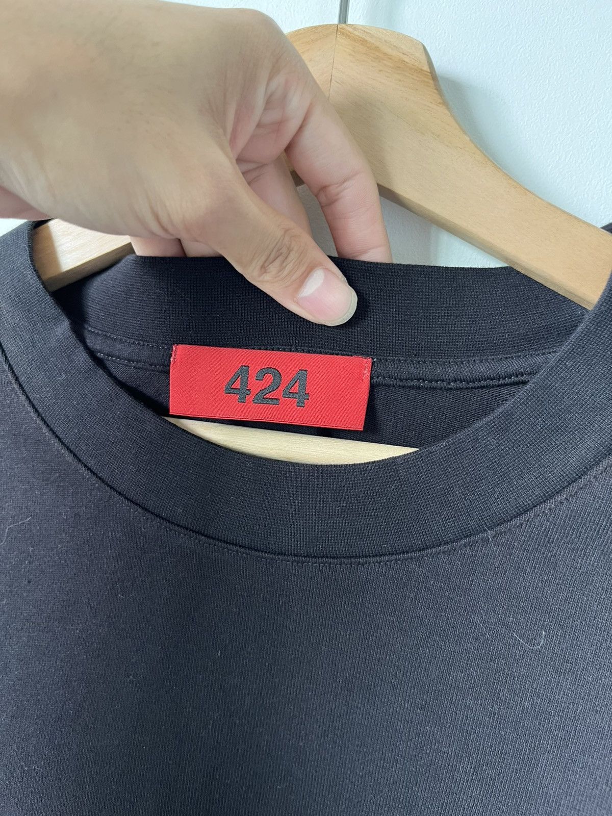424 × Designer 424 FADED DYE POCKET T-SHIRT Size US L / EU 52-54 / 3 - 6 Thumbnail