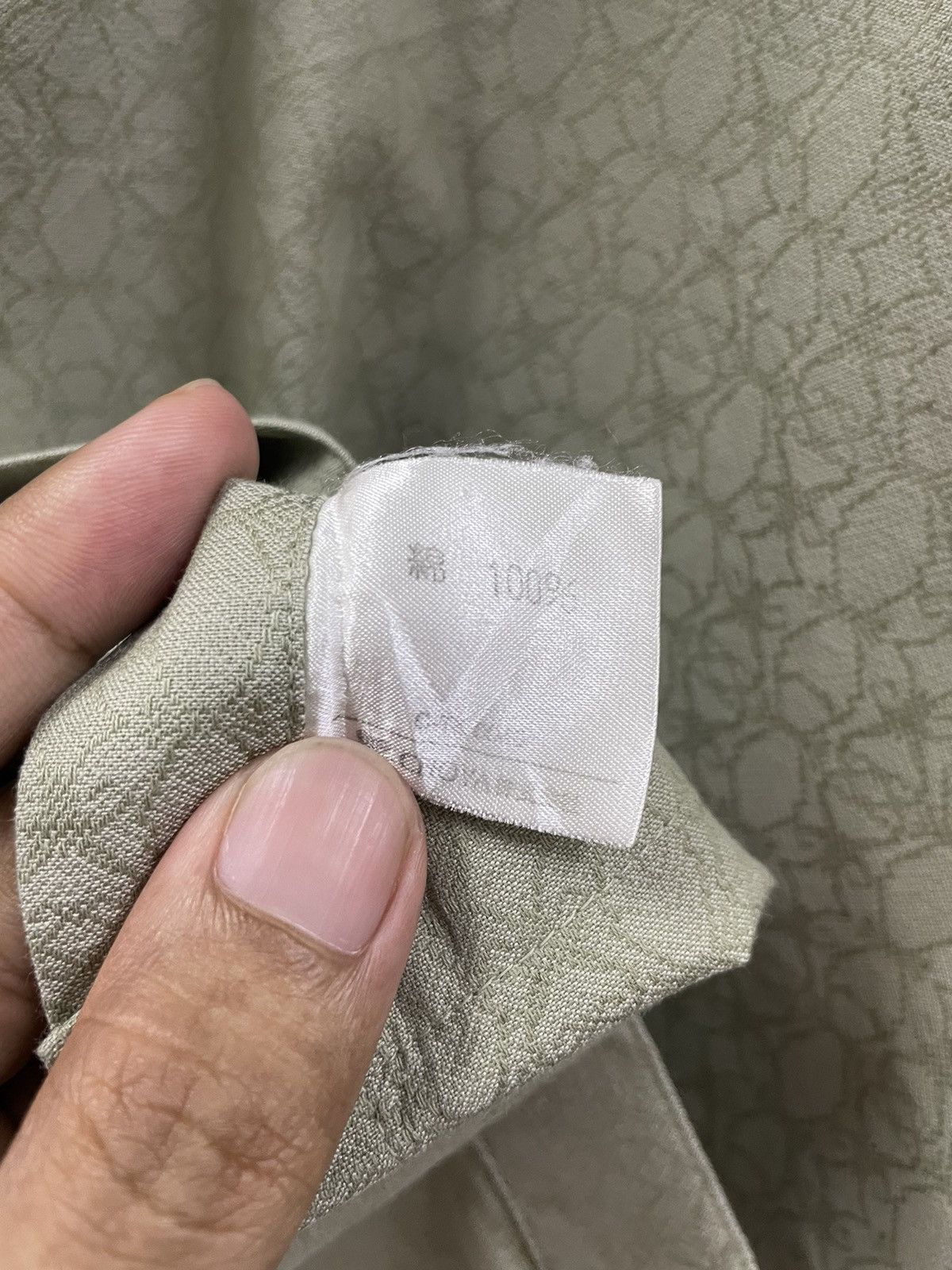 Pierre Balmain Vintage Pierre Balmain Shirts Sage Size US S / EU 44-46 / 1 - 8 Thumbnail